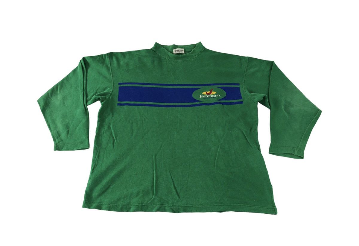 Jantzen × Vintage 90s Jantzen Oregon Usa Big Logo Printed Design Sweatshirt Size US XL / EU 56 / 4 - 1 Thumbnail
