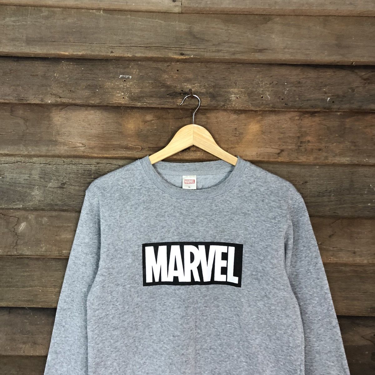Marvel Comics Marvel box vintage Grey Sweatshirt #5656 Size US M / EU 48-50 / 2 - 2 Thumbnail