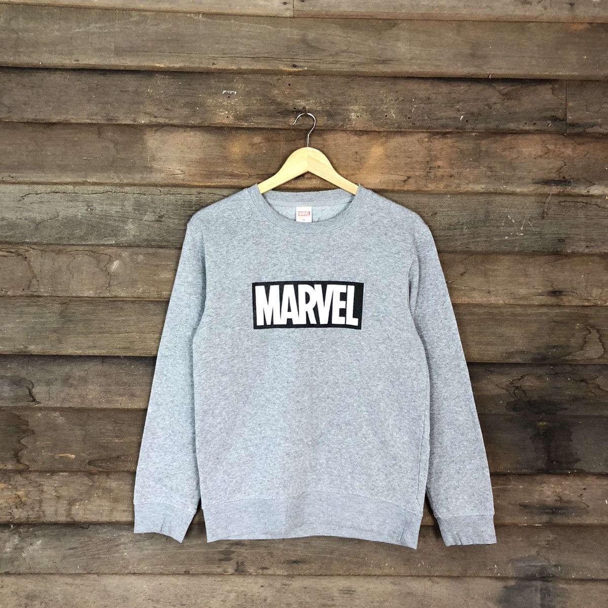Marvel Comics Marvel box vintage Grey Sweatshirt #5656 Size US M / EU 48-50 / 2 - 1 Thumbnail