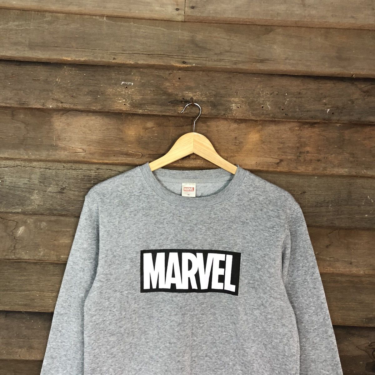 Marvel Comics Marvel box vintage Grey Sweatshirt #5656 Size US M / EU 48-50 / 2 - 9 Thumbnail
