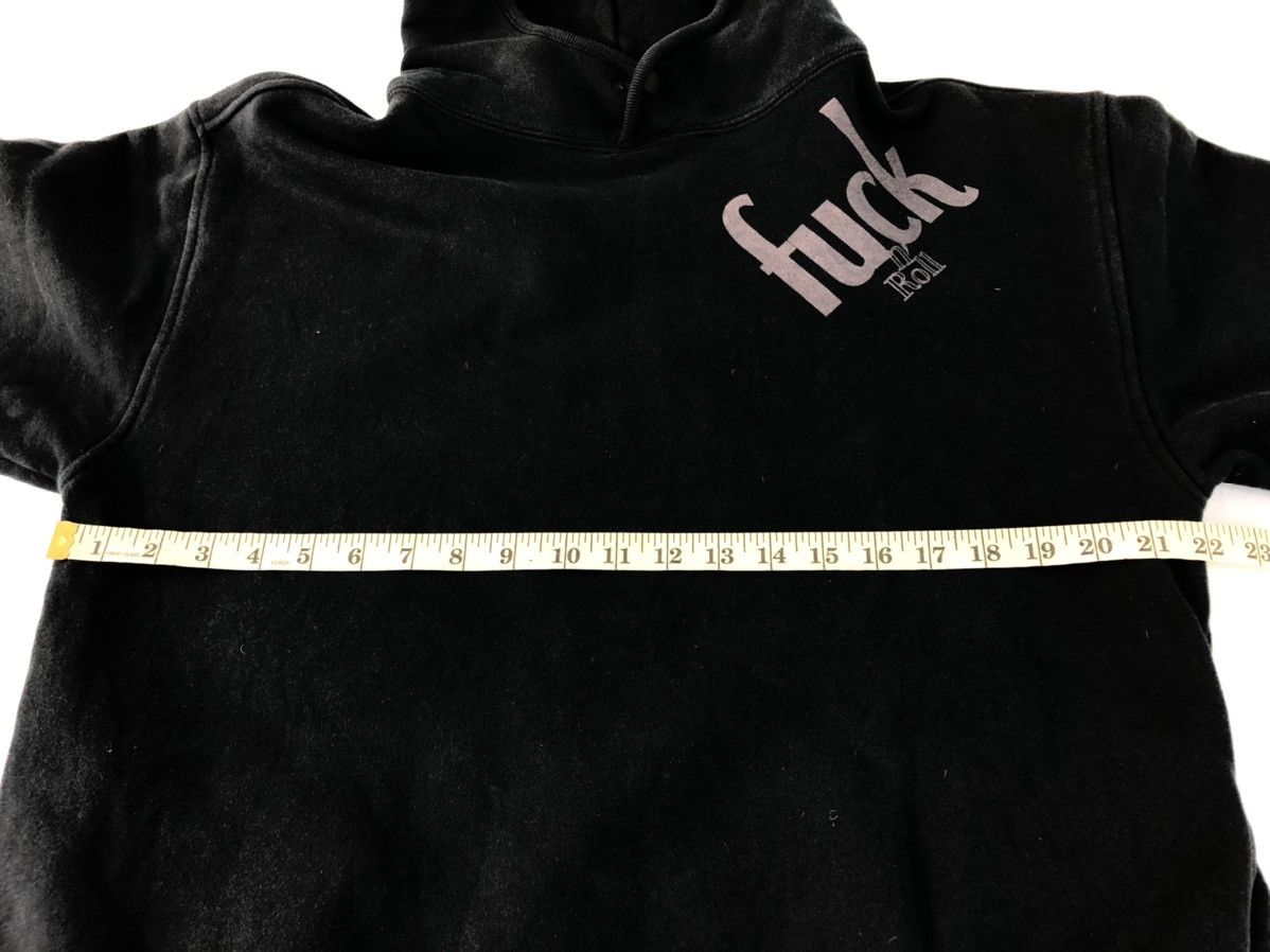 Japanese Brand × Vintage Hype GFN Faint Flame Fuck n’ Roll Hoodies Big Guitar Logo Size US L / EU 52-54 / 3 - 8 Thumbnail
