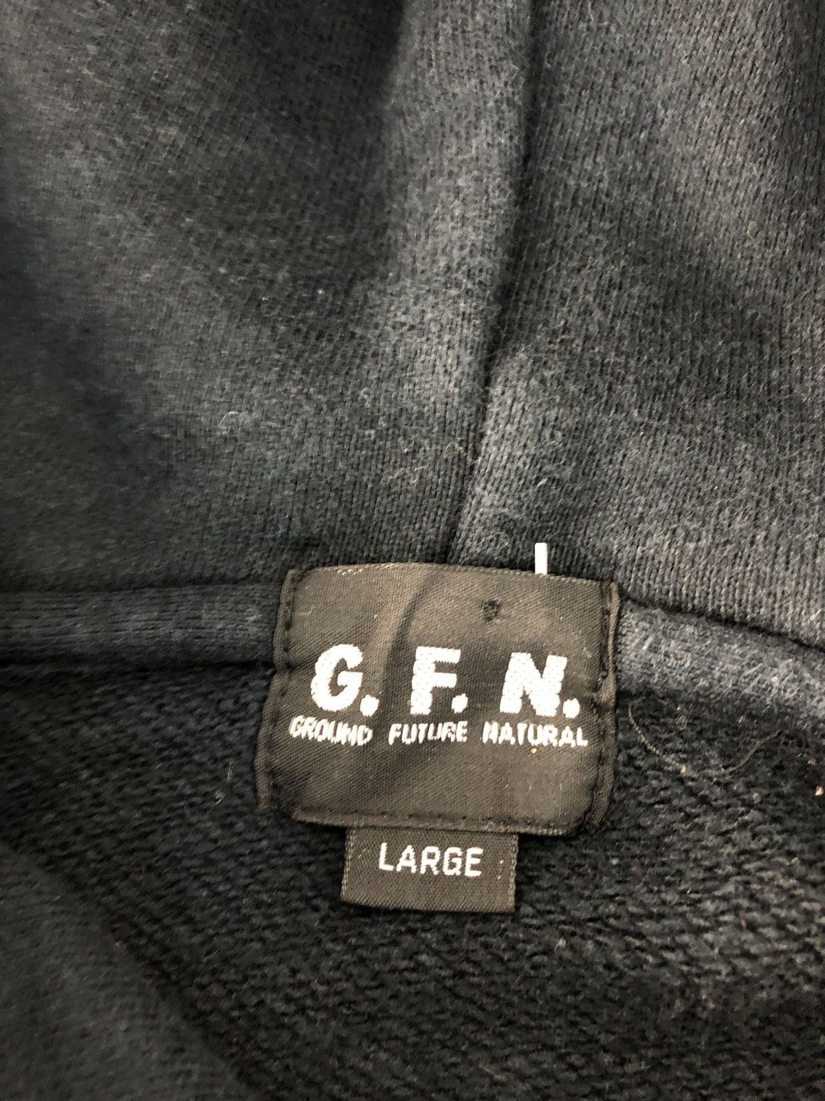 Japanese Brand × Vintage Hype GFN Faint Flame Fuck n’ Roll Hoodies Big Guitar Logo Size US L / EU 52-54 / 3 - 5 Thumbnail