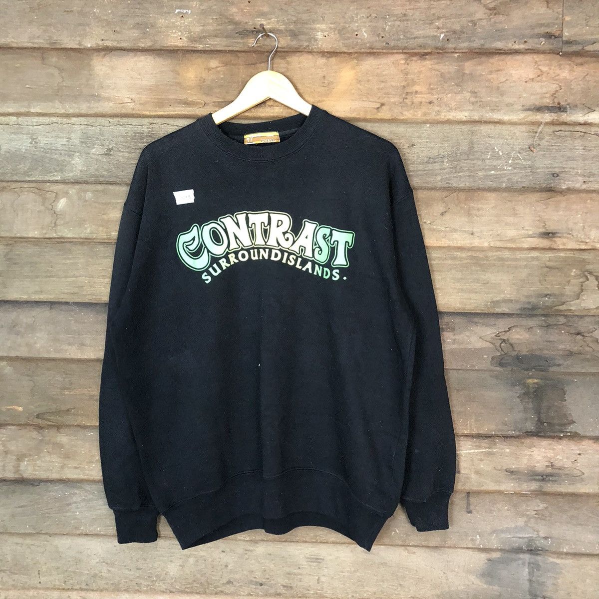 Japanese Brand Plevo Black Sweatshirt #137B Size US XL / EU 56 / 4 - 1 Thumbnail