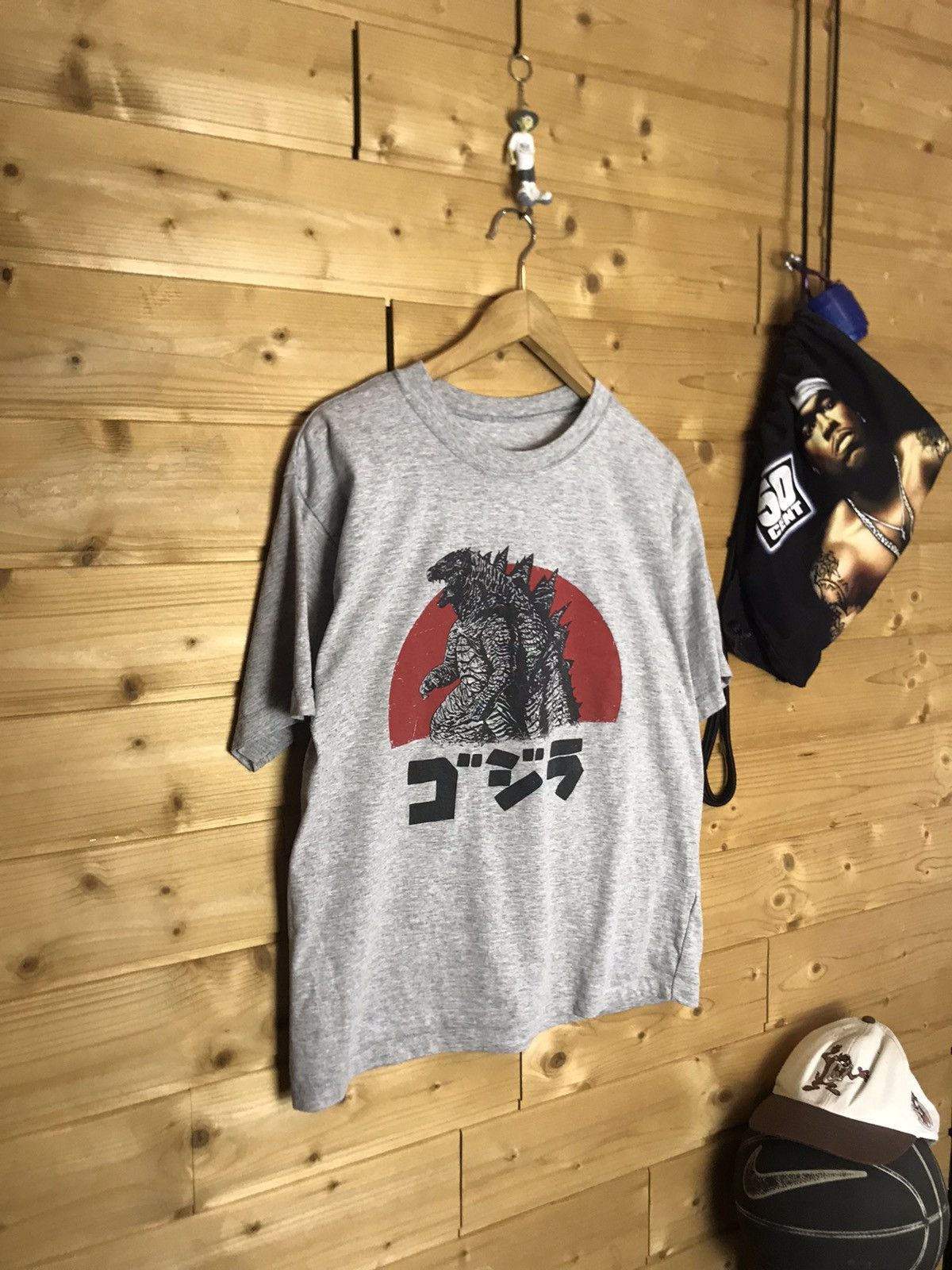 Vintage Vintage 90s Godzilla Japanese style single stitch t-shirt Size US M / EU 48-50 / 2 - 1 Thumbnail