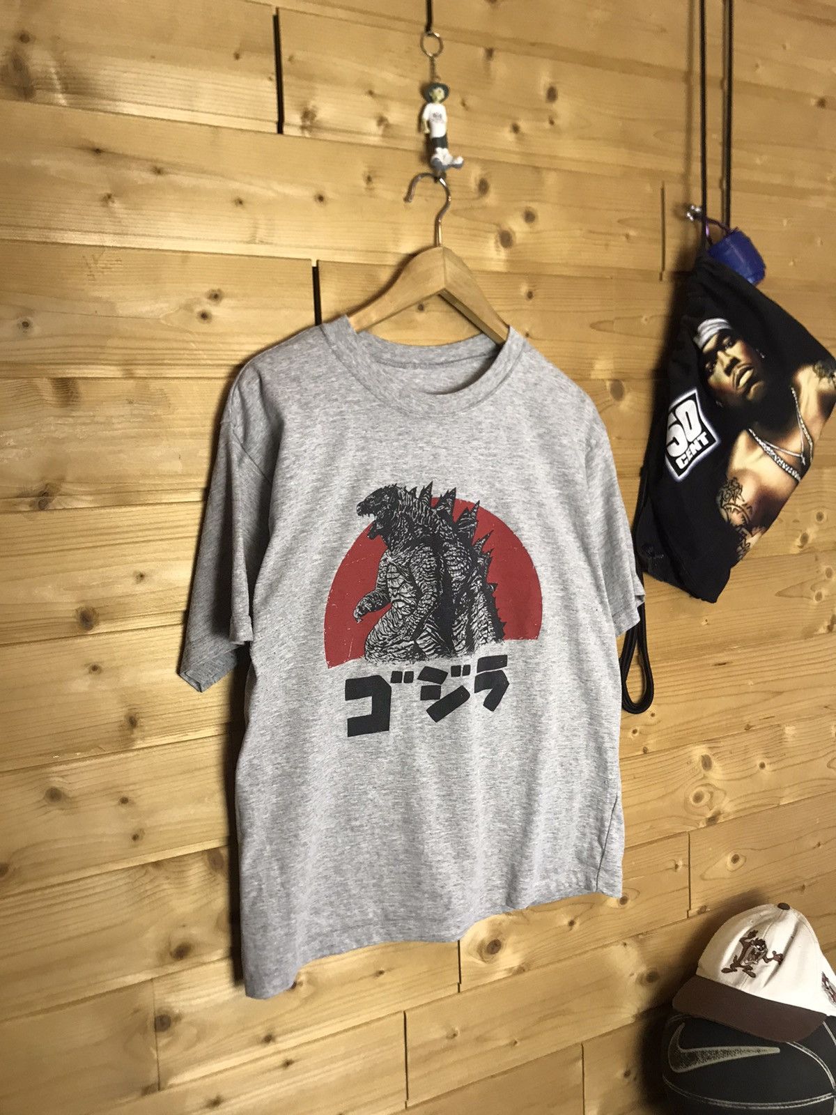 Vintage Vintage 90s Godzilla Japanese style single stitch t-shirt Size US M / EU 48-50 / 2 - 2 Thumbnail