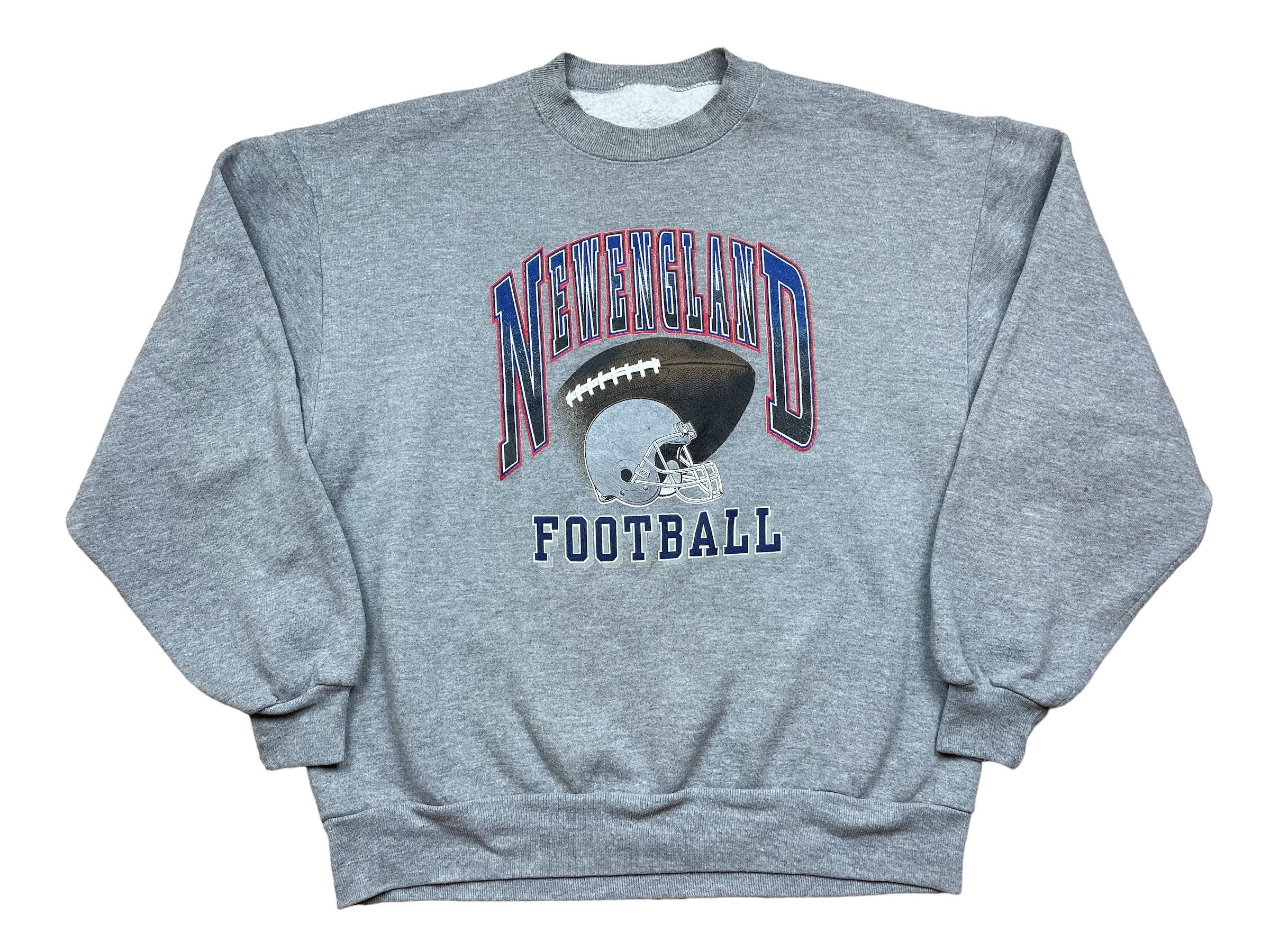 Vintage New England Patriots Crew Neck Sweatshirt Y2K Hype
