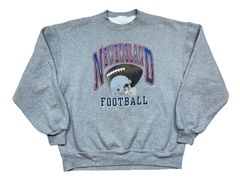 Vintage New England Patriots Crewneck Sweatshirt NWT NFL Football