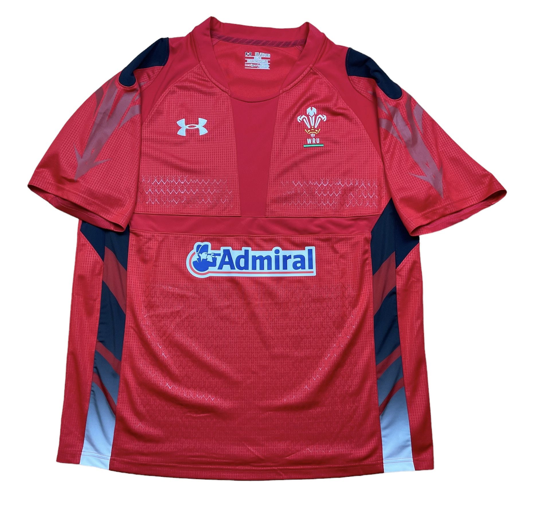 Under Armour Wales Rugby Union Shirt Jersey Under Armour Rare Y2K Hype Size US XL / EU 56 / 4 - 1 Thumbnail
