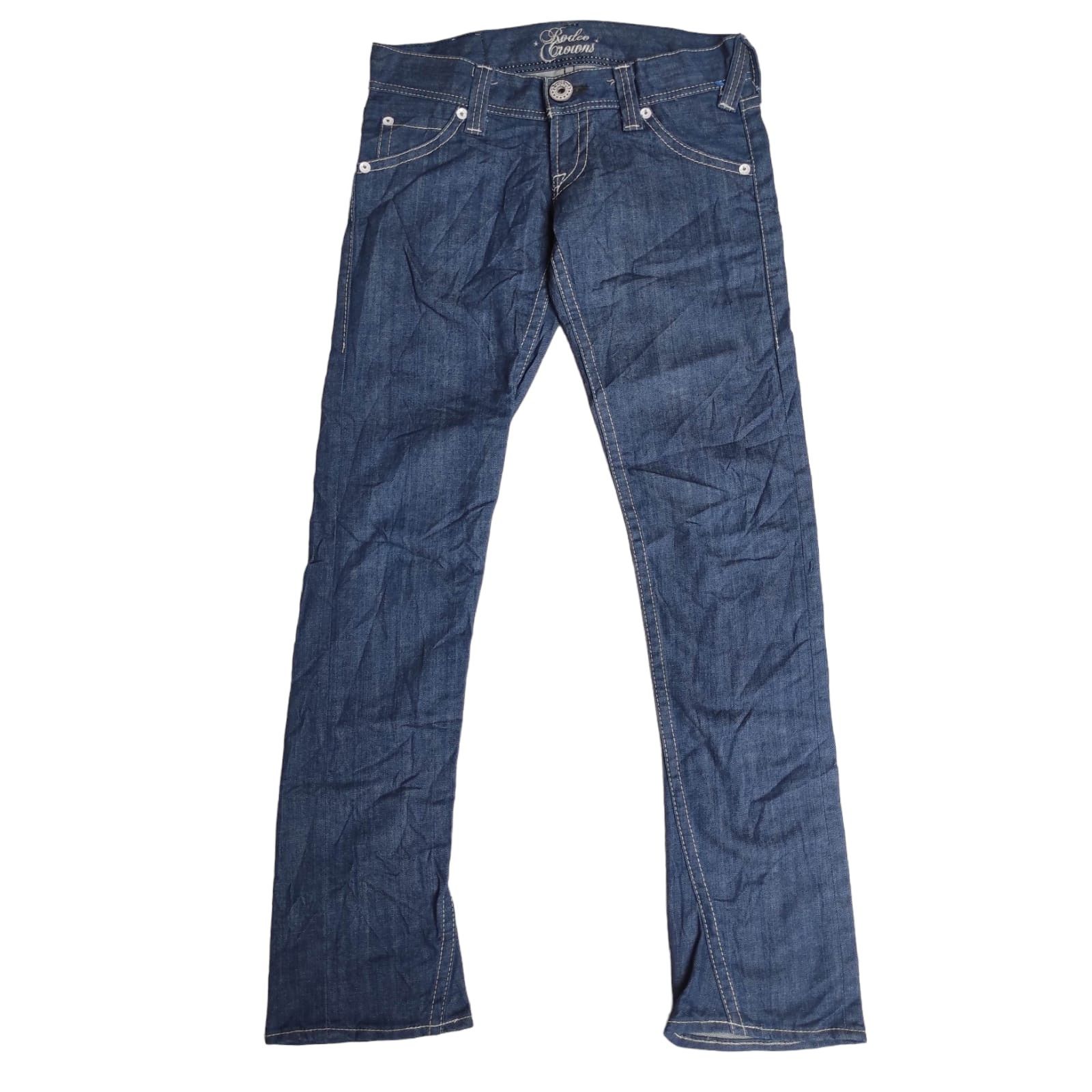 Flare Jeans Rodeo Crowns Low Rise Boot Cut Denim size 30