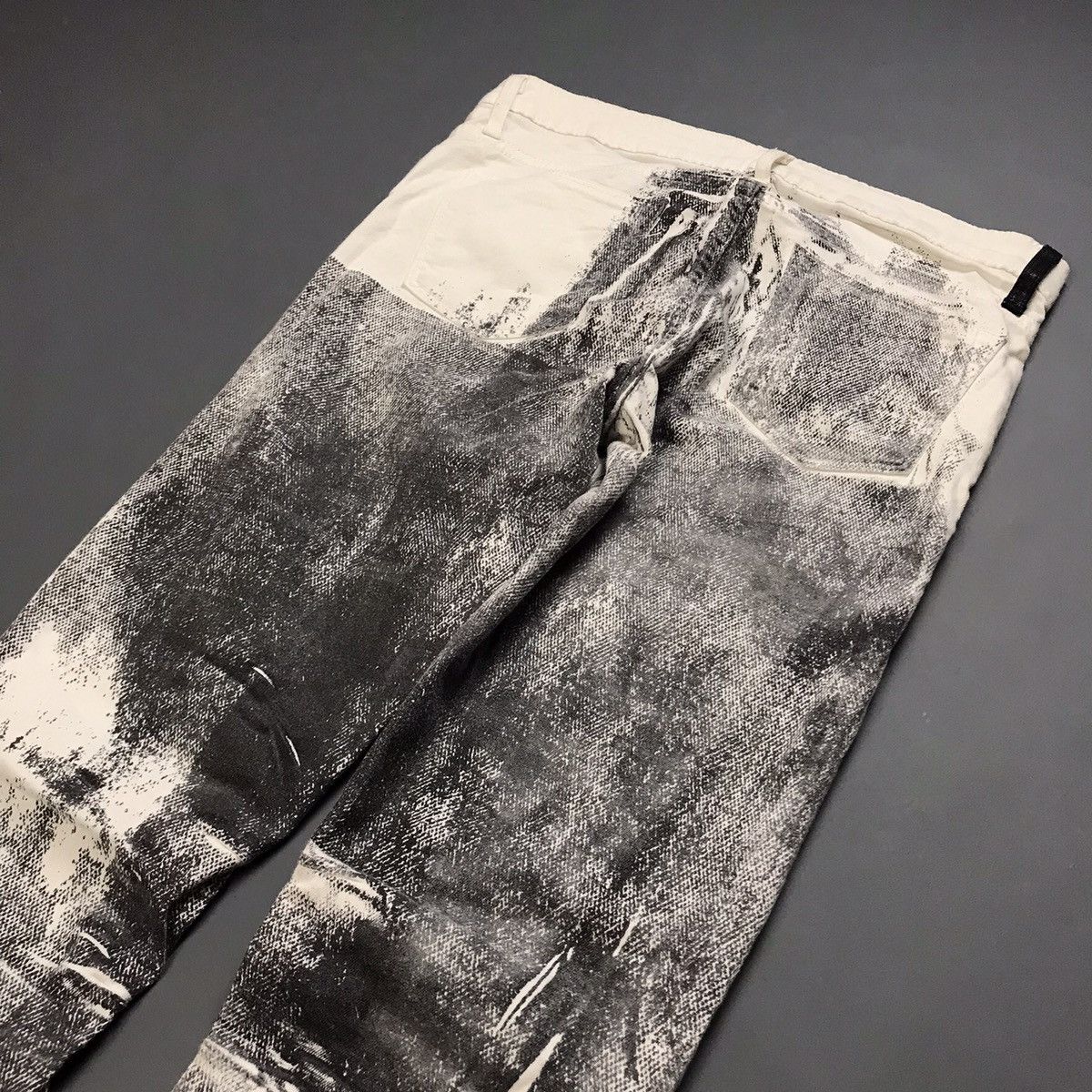 Helmut Lang Helmut Lang - Printed Skinny Jeans Size 30" / US 8 / IT 44 - 6 Thumbnail