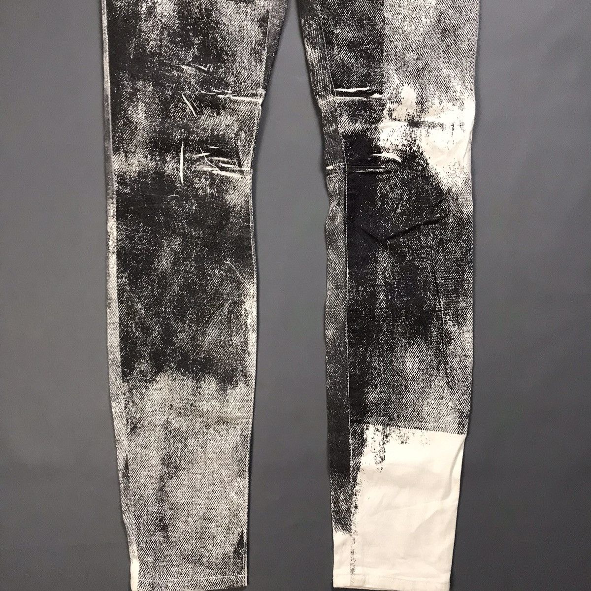 Helmut Lang Helmut Lang - Printed Skinny Jeans Size 30" / US 8 / IT 44 - 3 Thumbnail