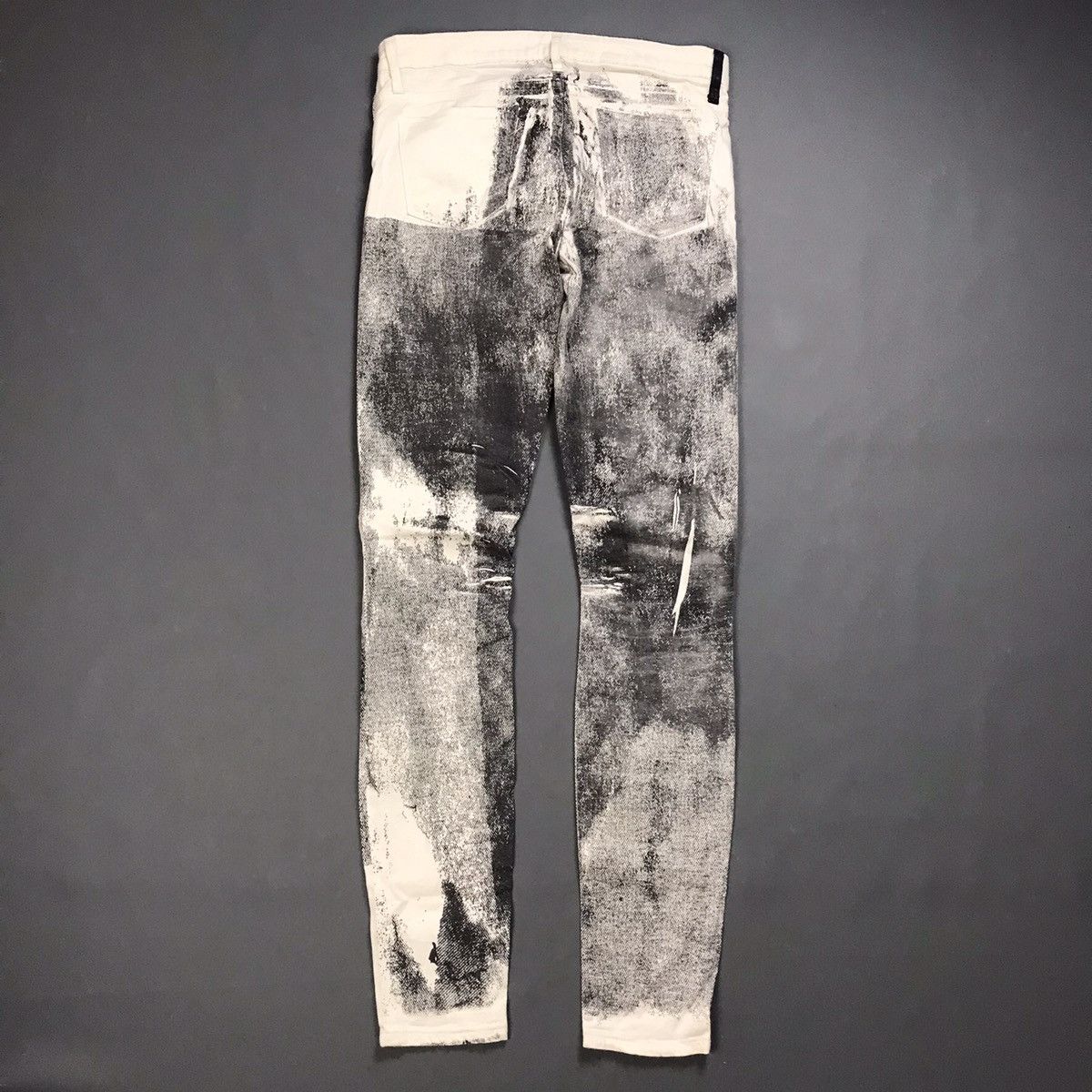 Helmut Lang Helmut Lang - Printed Skinny Jeans Size 30" / US 8 / IT 44 - 5 Thumbnail