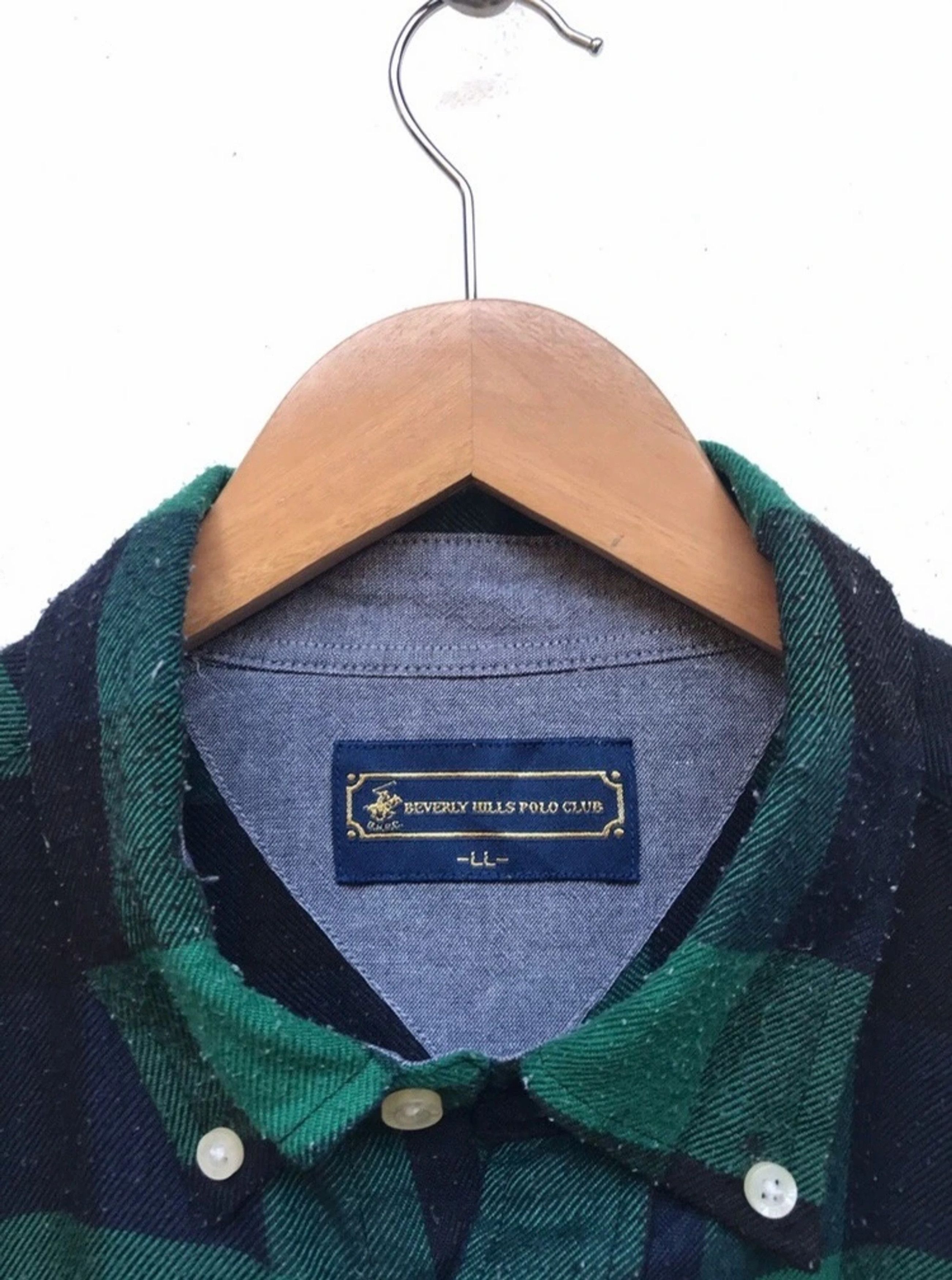 Beverly Hills Polo Club Beverly Hills Polo Club Long Sleeve Button Up Shirts Size US M / EU 48-50 / 2 - 4 Thumbnail