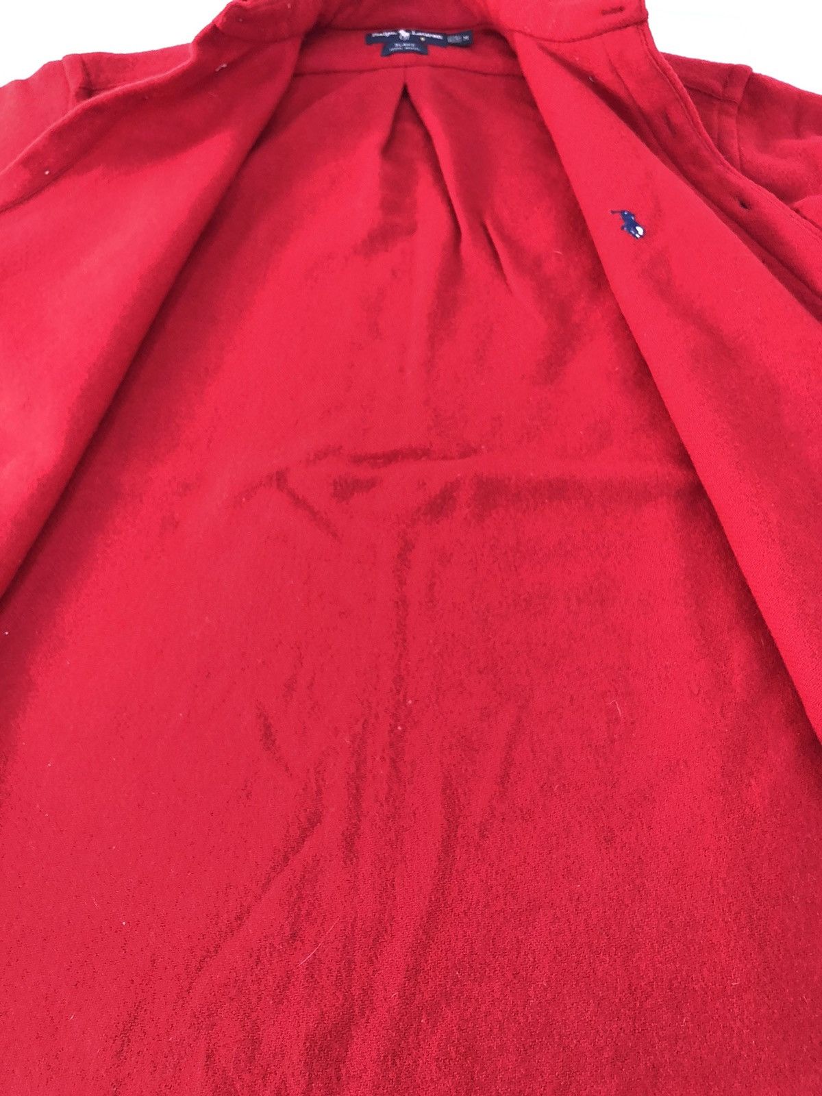 Polo Ralph Lauren Polo Ralph Lauren 100% Blake Wool Button Up Plain Shirt Tee Size US XL / EU 56 / 4 - 6 Thumbnail