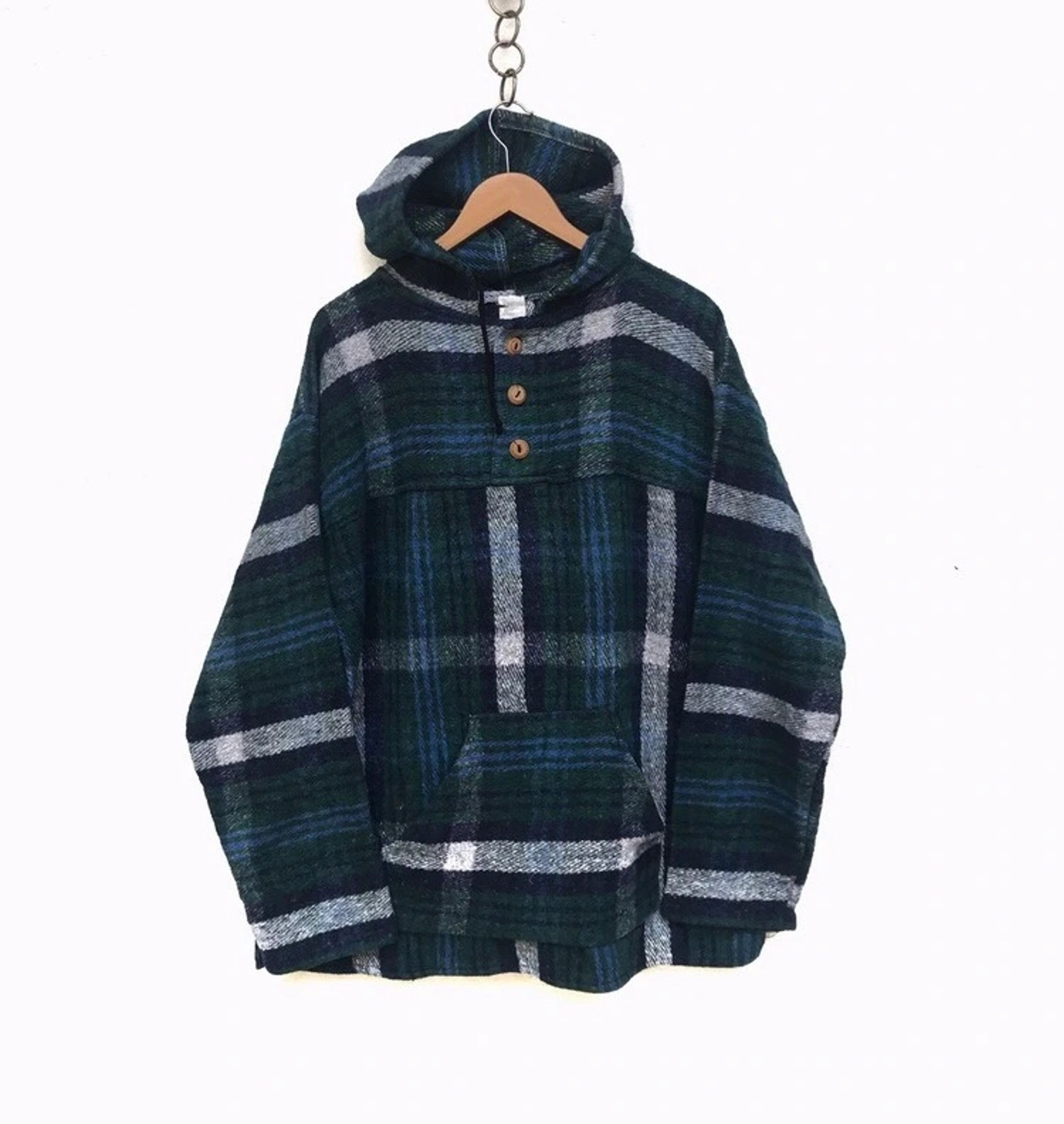 Japanese Brand Speedy Check Knitwear With Hoodies Size US L / EU 52-54 / 3 - 1 Thumbnail
