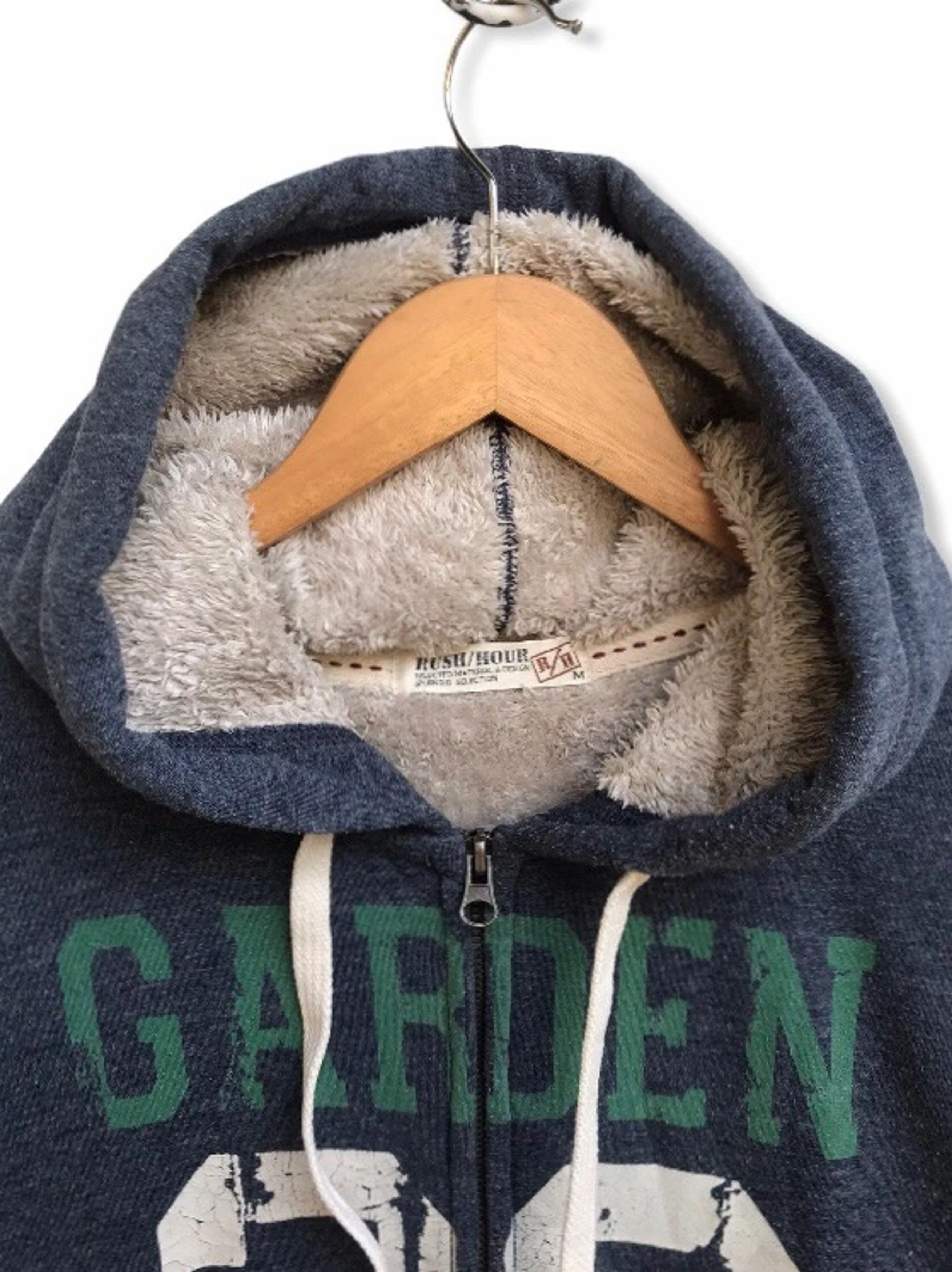 Japanese Brand Rush Hour Zipper Sweatshirts Fleece Sherpa Inside Size US S / EU 44-46 / 1 - 4 Thumbnail