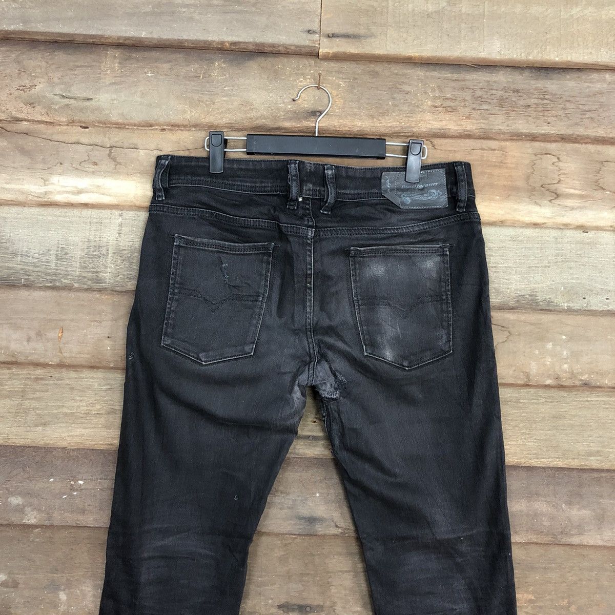 Diesel Diesel Industry Black Denim Jeans Pants #4885 Size US 33 - 9 Thumbnail
