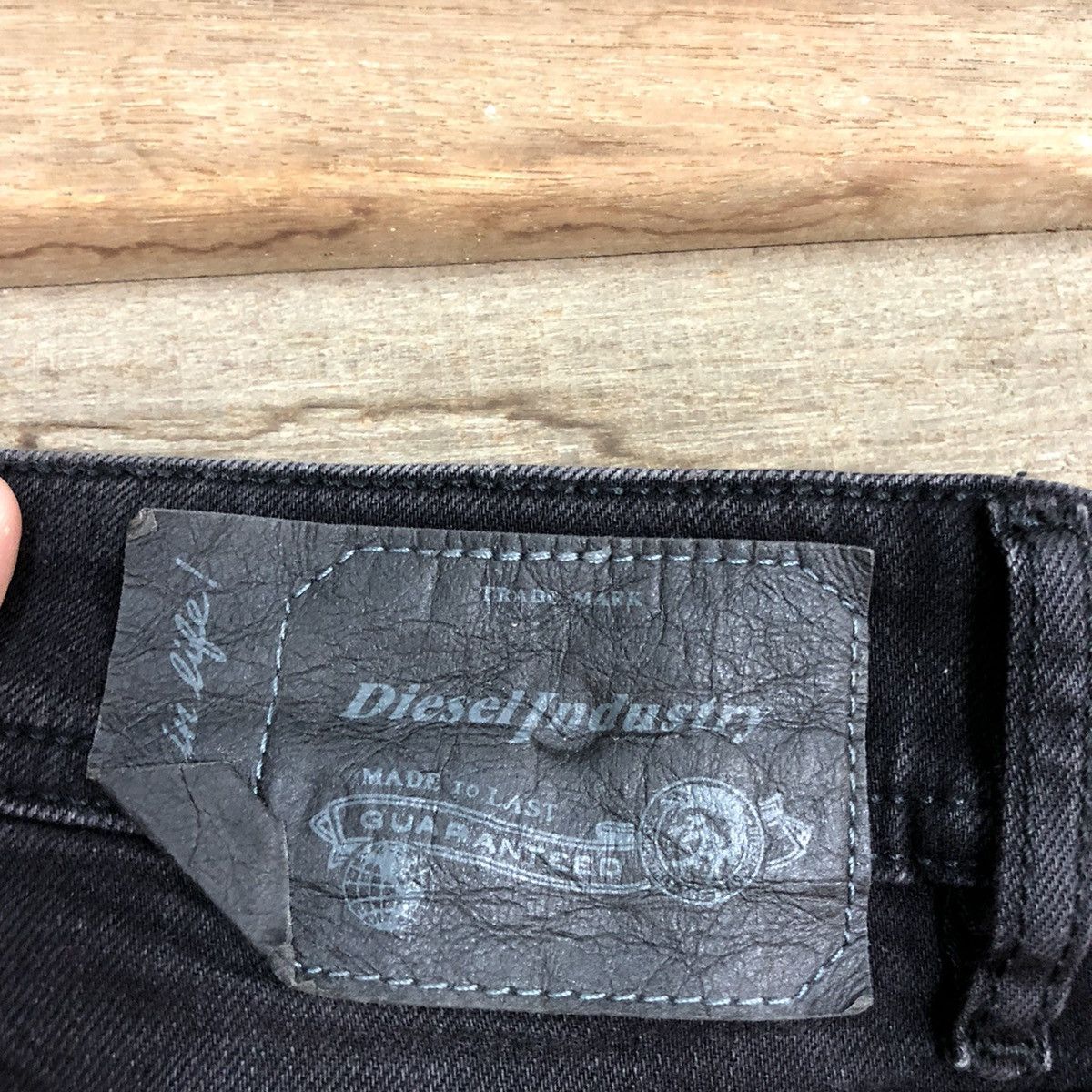Diesel Diesel Industry Black Denim Jeans Pants #4885 Size US 33 - 12 Thumbnail