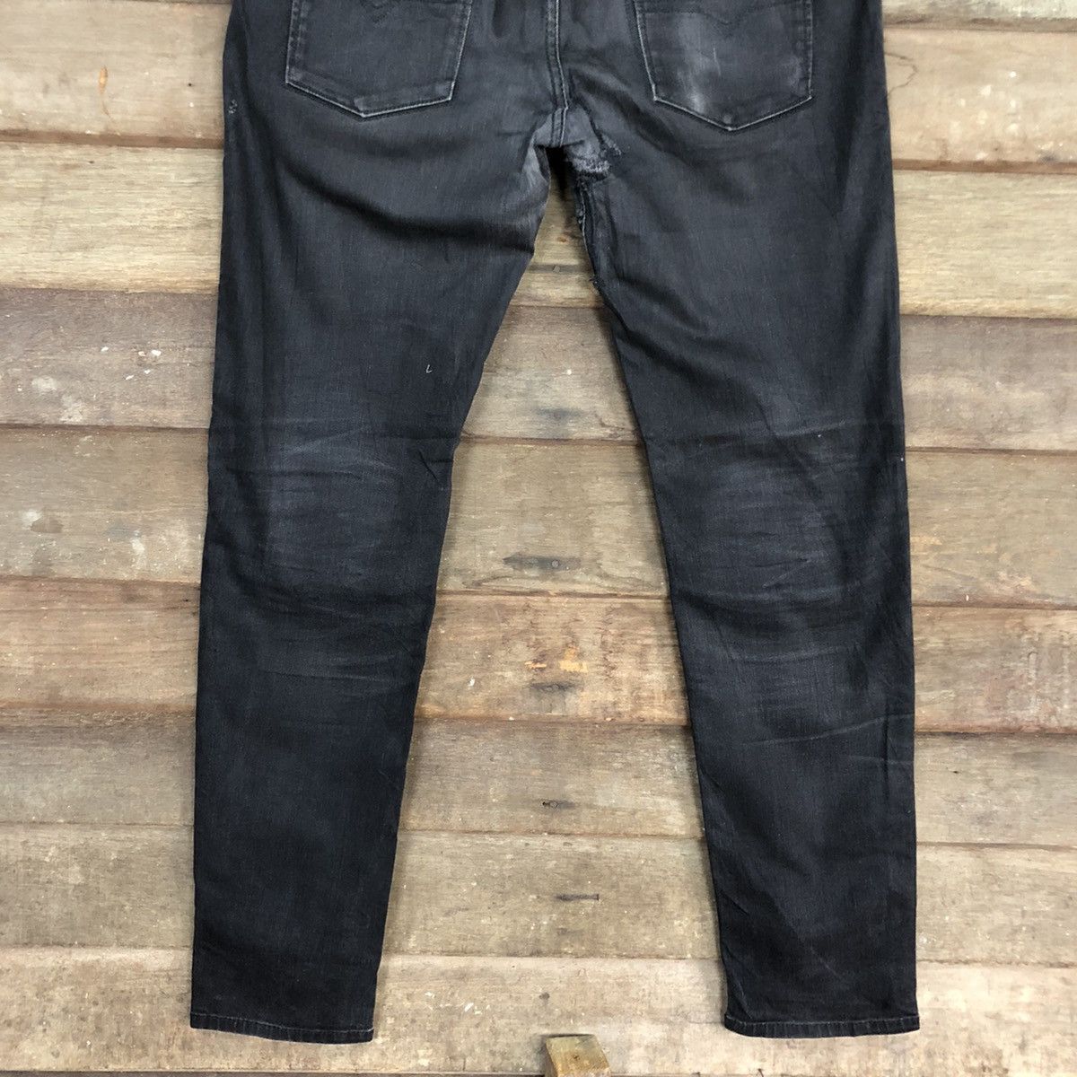 Diesel Diesel Industry Black Denim Jeans Pants #4885 Size US 33 - 10 Thumbnail