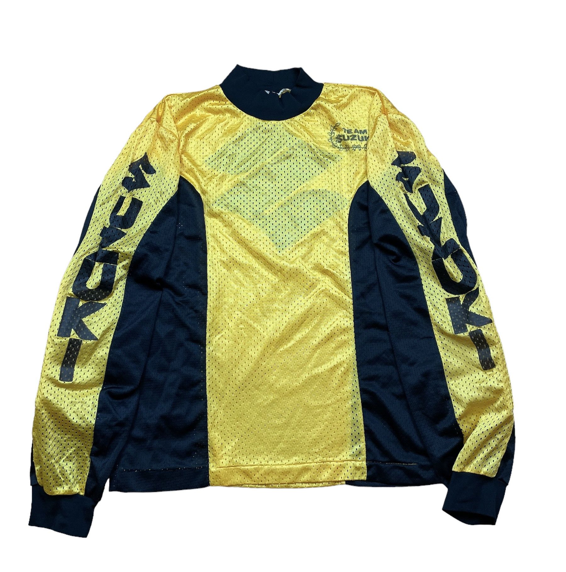 Ferrari × Vintage Vintage 80's Team Suzuki Racing Sweatshirt Long Sleeve Shirt Size US S / EU 44-46 / 1 - 2 Thumbnail