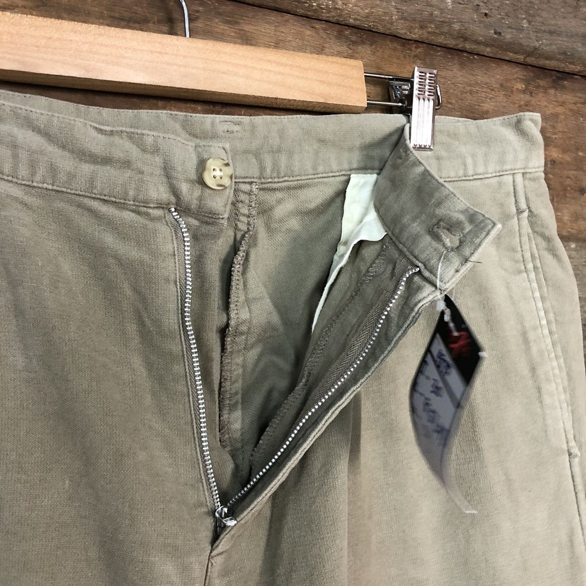 Chaps Ralph Lauren × Vintage Chaps Ralph Lauren Brown Stretch Pants #4875 Size US 31 - 6 Thumbnail