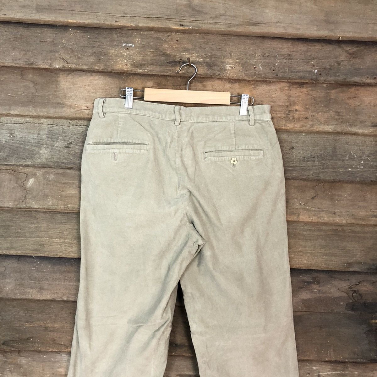 Chaps Ralph Lauren × Vintage Chaps Ralph Lauren Brown Stretch Pants #4875 Size US 31 - 8 Thumbnail