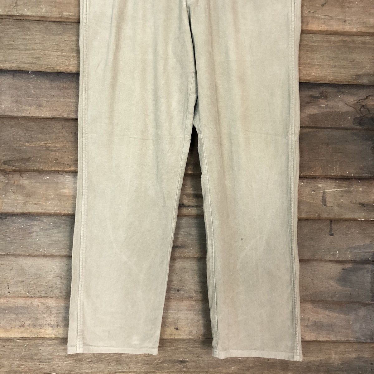 Chaps Ralph Lauren × Vintage Chaps Ralph Lauren Brown Stretch Pants #4875 Size US 31 - 3 Thumbnail