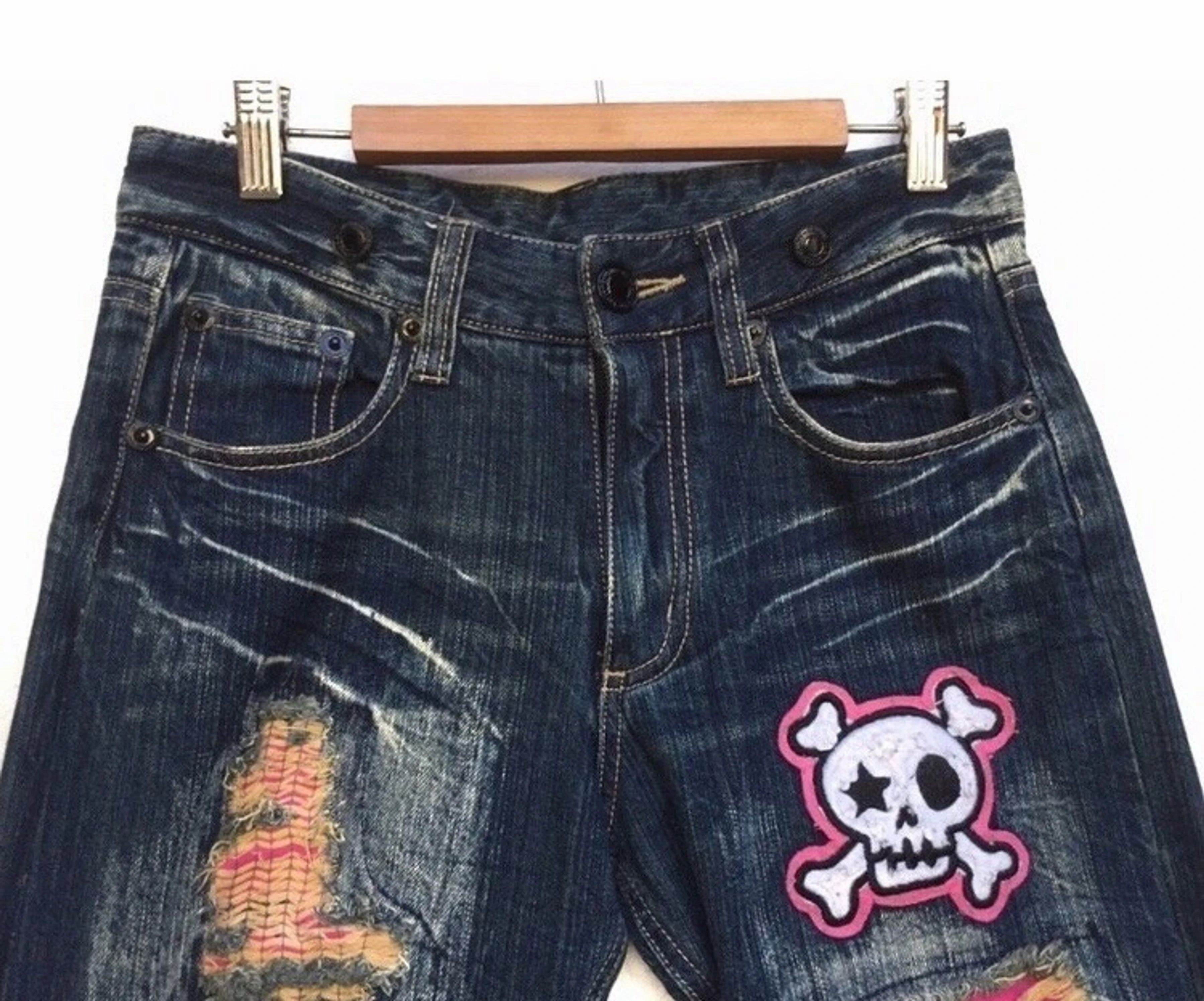 Japanese Brand Nice Styles Denim Jeans Size US 28 / EU 44 - 7 Thumbnail
