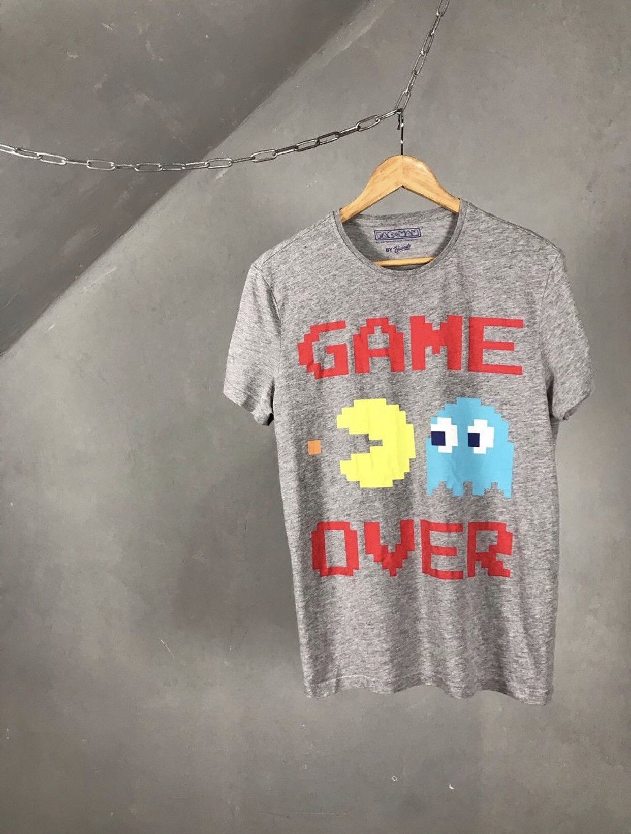 Other × The Game × Vintage Pac-Man vintage streetwear gray tee Size US S / EU 44-46 / 1 - 1 Thumbnail