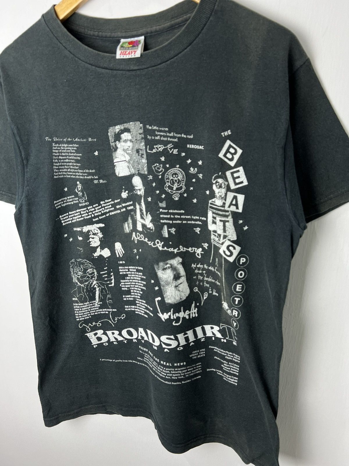 Fruit Of The Loom × Vintage Rare The Broadshirt Poetry Megazine Size US M / EU 48-50 / 2 - 4 Thumbnail