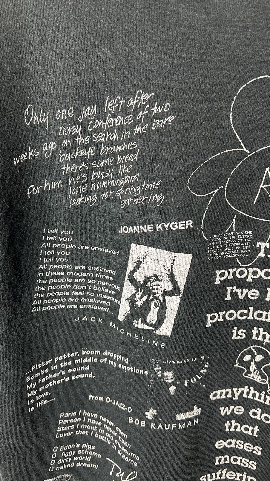 Fruit Of The Loom × Vintage Rare The Broadshirt Poetry Megazine Size US M / EU 48-50 / 2 - 10 Thumbnail