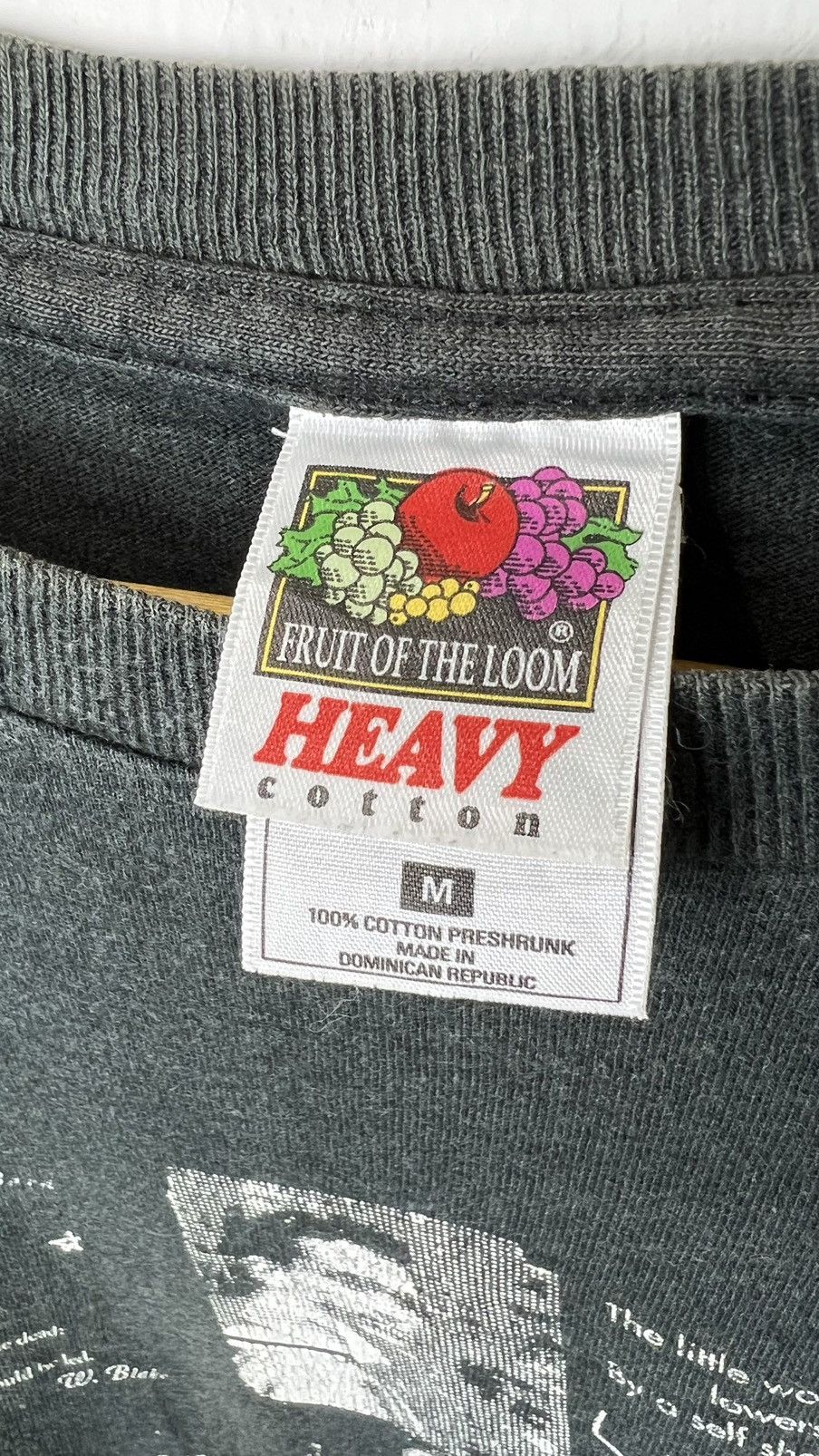 Fruit Of The Loom × Vintage Rare The Broadshirt Poetry Megazine Size US M / EU 48-50 / 2 - 18 Thumbnail