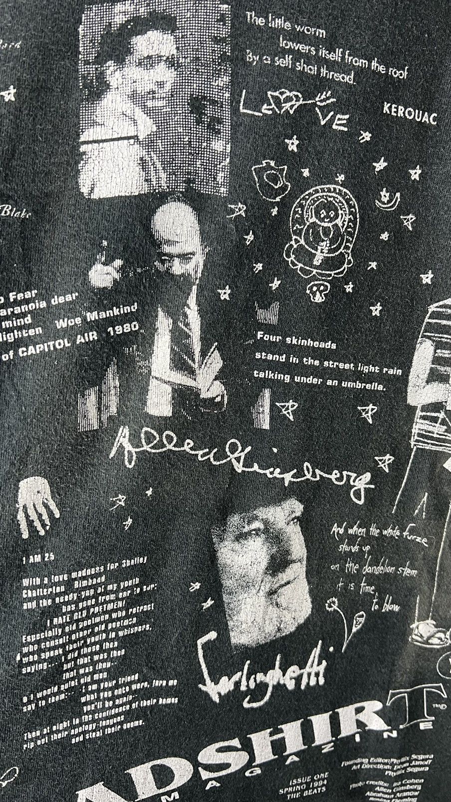 Fruit Of The Loom × Vintage Rare The Broadshirt Poetry Megazine Size US M / EU 48-50 / 2 - 16 Thumbnail