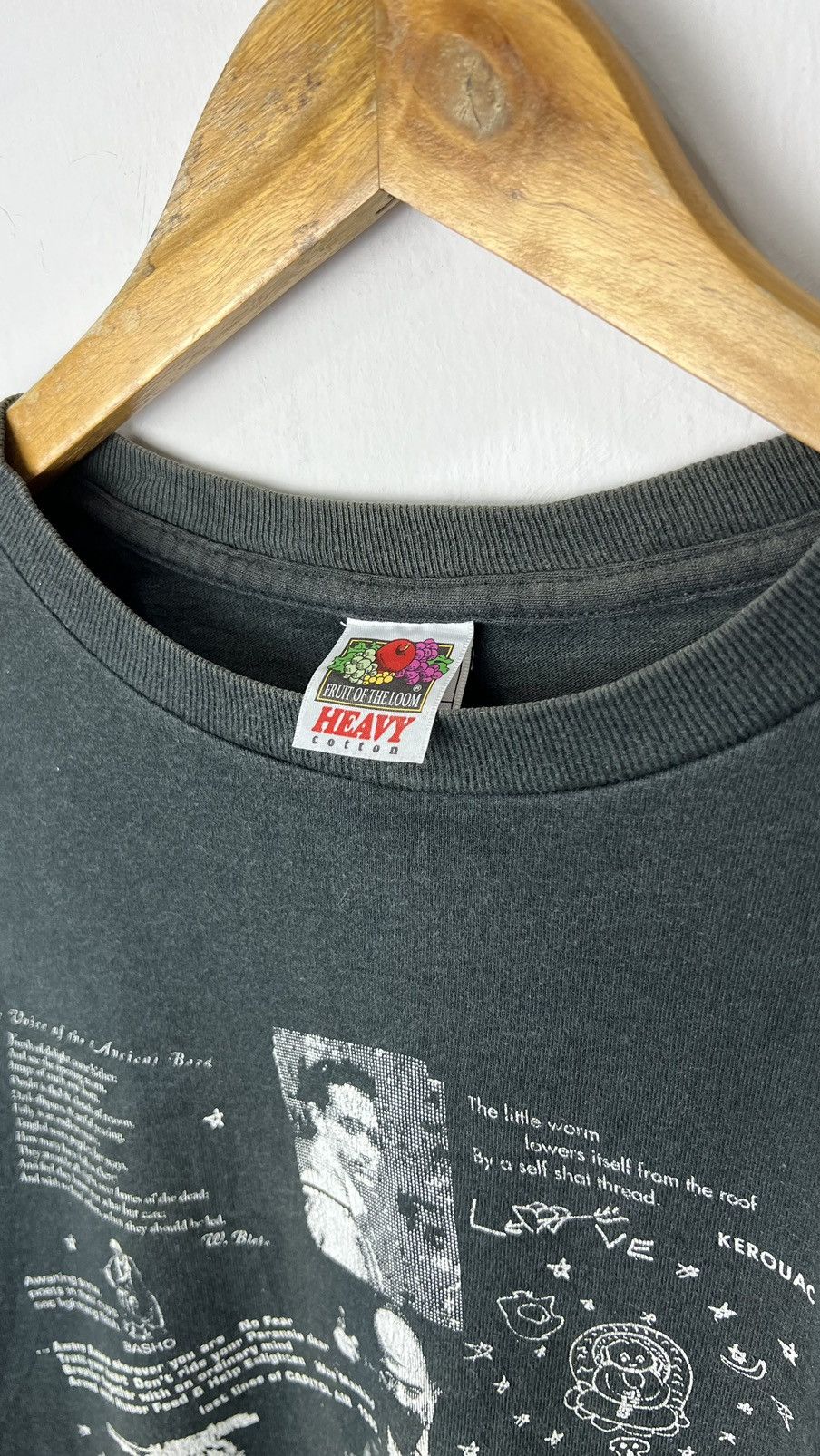 Fruit Of The Loom × Vintage Rare The Broadshirt Poetry Megazine Size US M / EU 48-50 / 2 - 20 Thumbnail