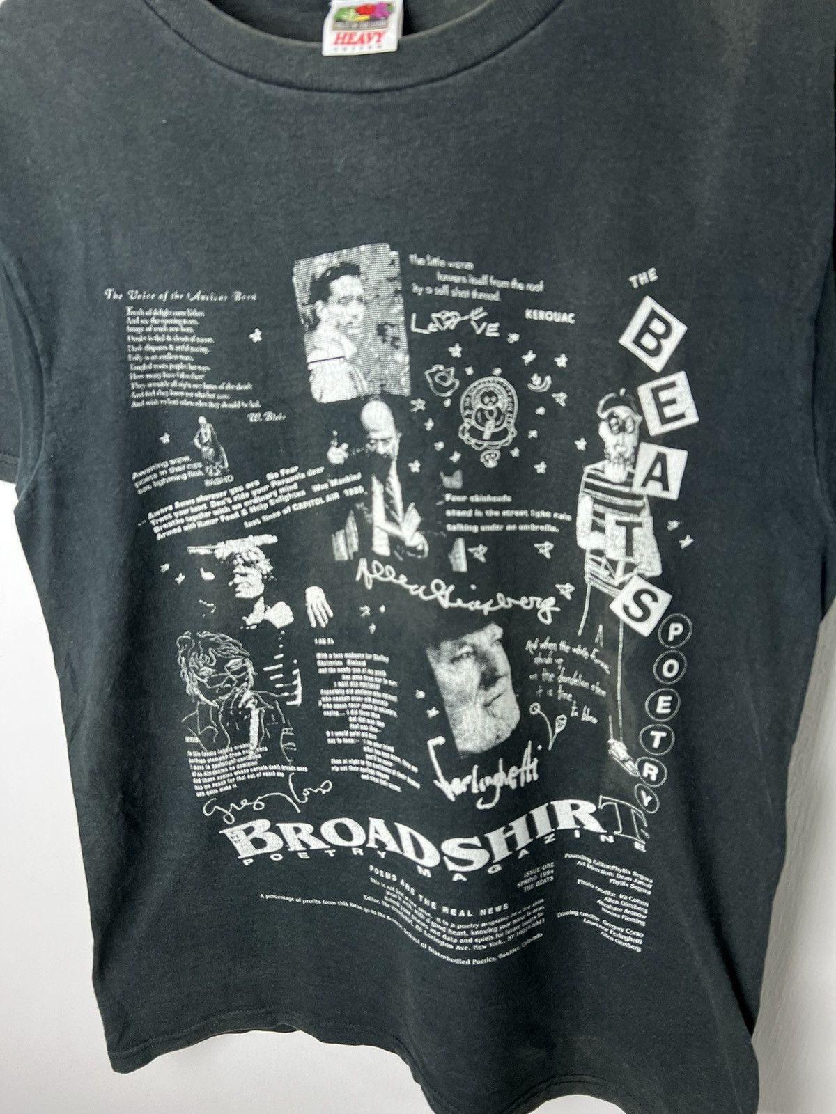 Fruit Of The Loom × Vintage Rare The Broadshirt Poetry Megazine Size US M / EU 48-50 / 2 - 3 Thumbnail