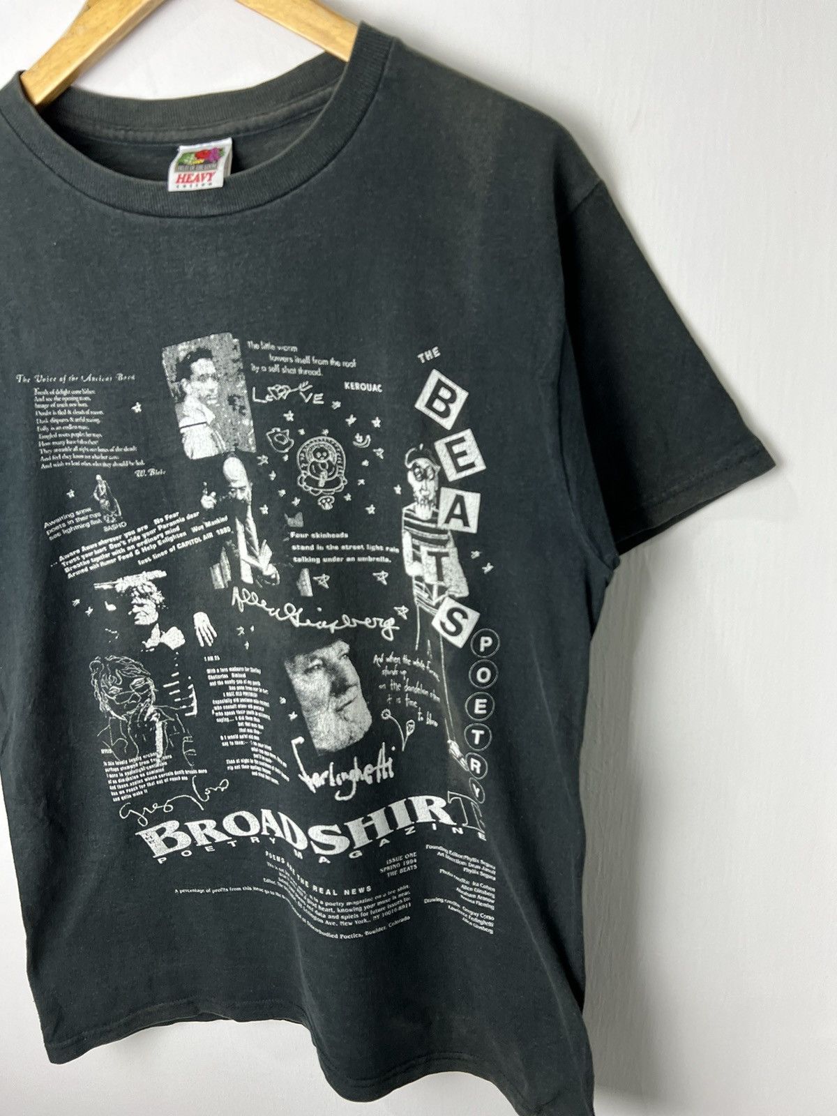 Fruit Of The Loom × Vintage Rare The Broadshirt Poetry Megazine Size US M / EU 48-50 / 2 - 5 Thumbnail