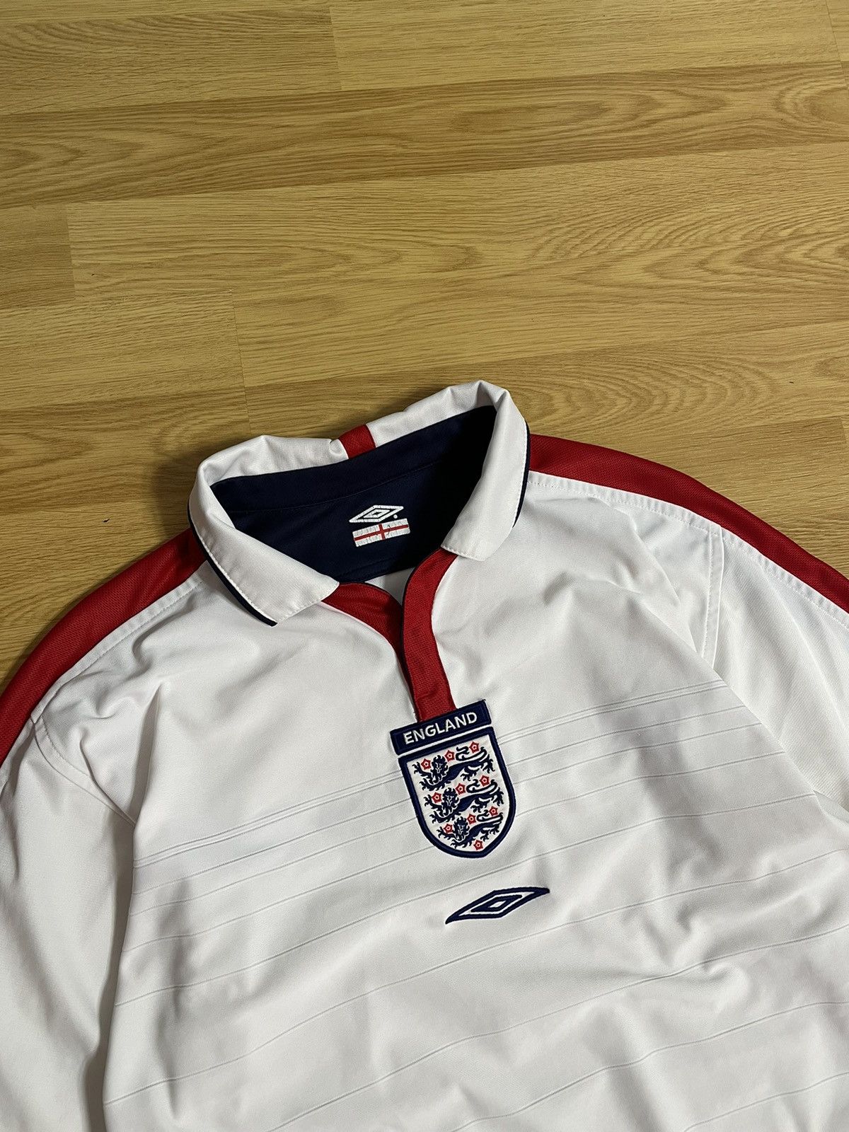 Umbro × Vintage Umbro Reversible England Jersey Vintage 2003-2005 Size US M / EU 48-50 / 2 - 5 Thumbnail