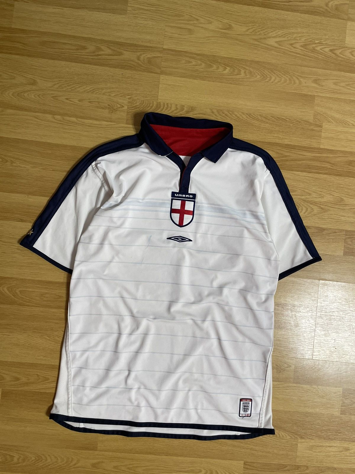 Umbro × Vintage Umbro Reversible England Jersey Vintage 2003-2005 Size US M / EU 48-50 / 2 - 12 Thumbnail