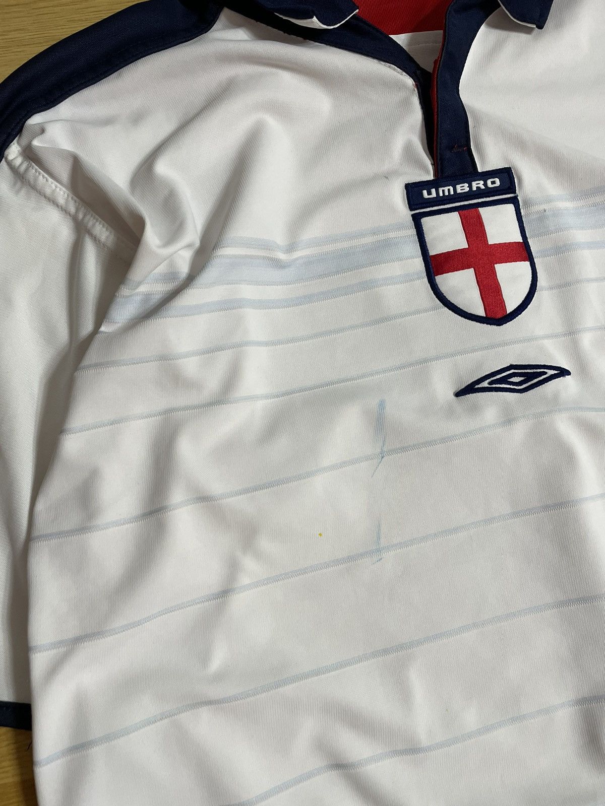 Umbro × Vintage Umbro Reversible England Jersey Vintage 2003-2005 Size US M / EU 48-50 / 2 - 15 Thumbnail