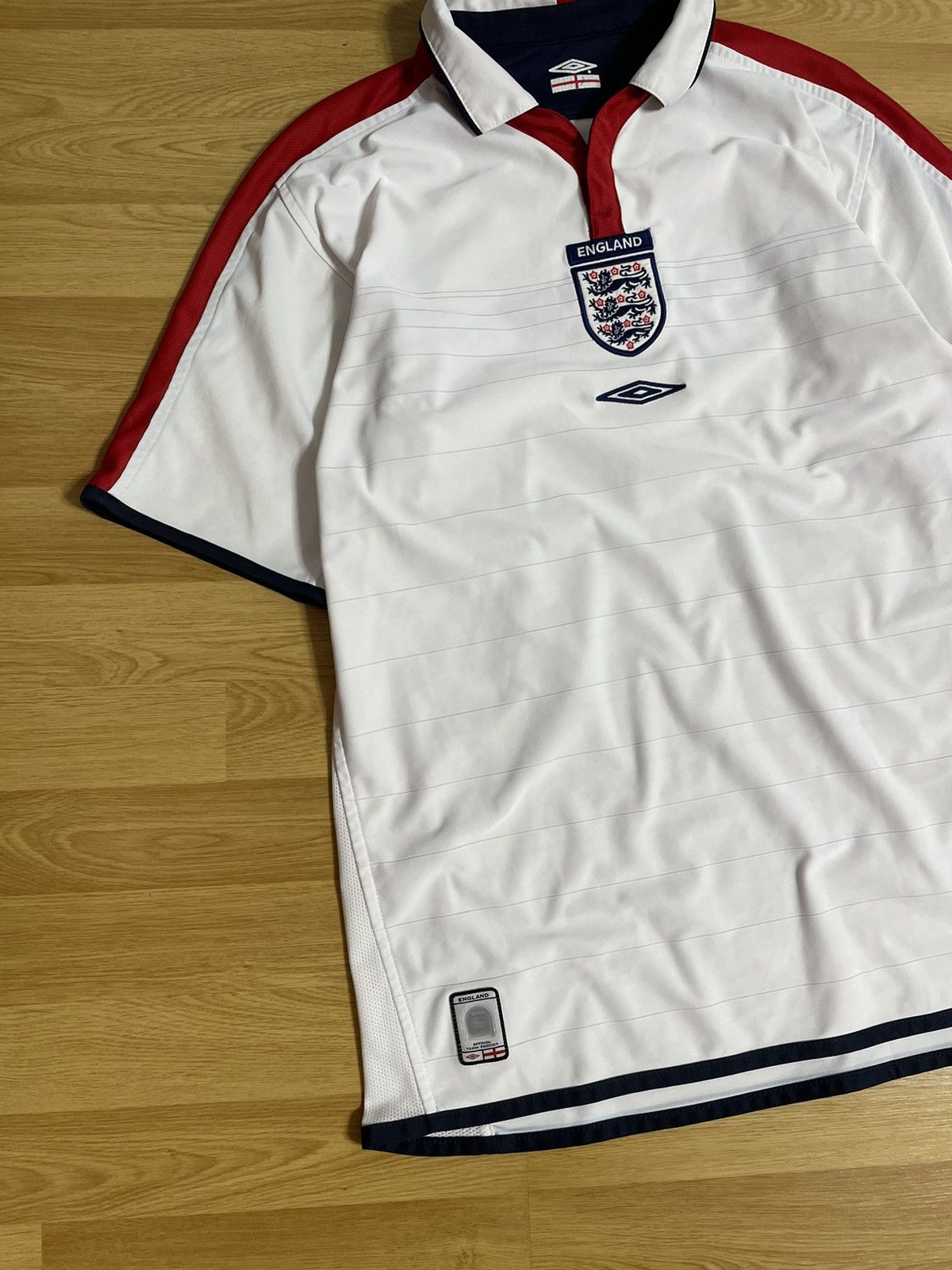 Umbro × Vintage Umbro Reversible England Jersey Vintage 2003-2005 Size US M / EU 48-50 / 2 - 3 Thumbnail