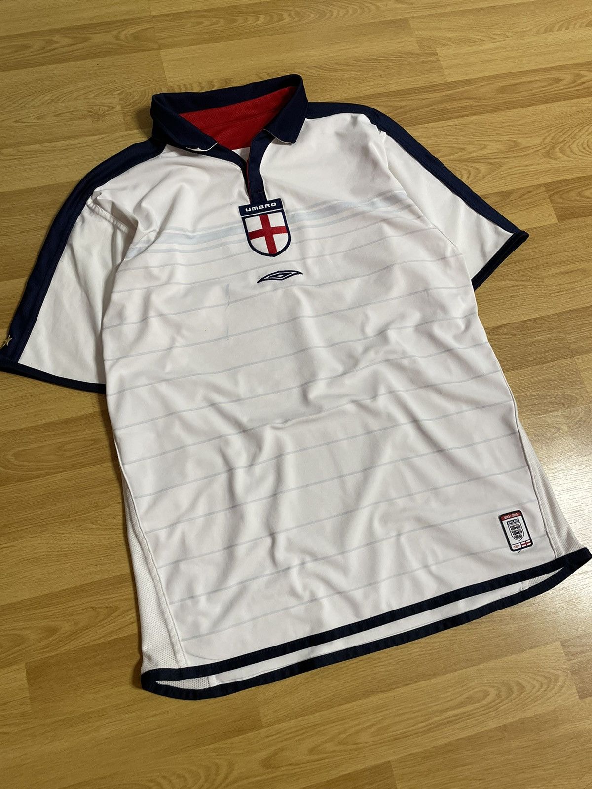 Umbro × Vintage Umbro Reversible England Jersey Vintage 2003-2005 Size US M / EU 48-50 / 2 - 17 Thumbnail