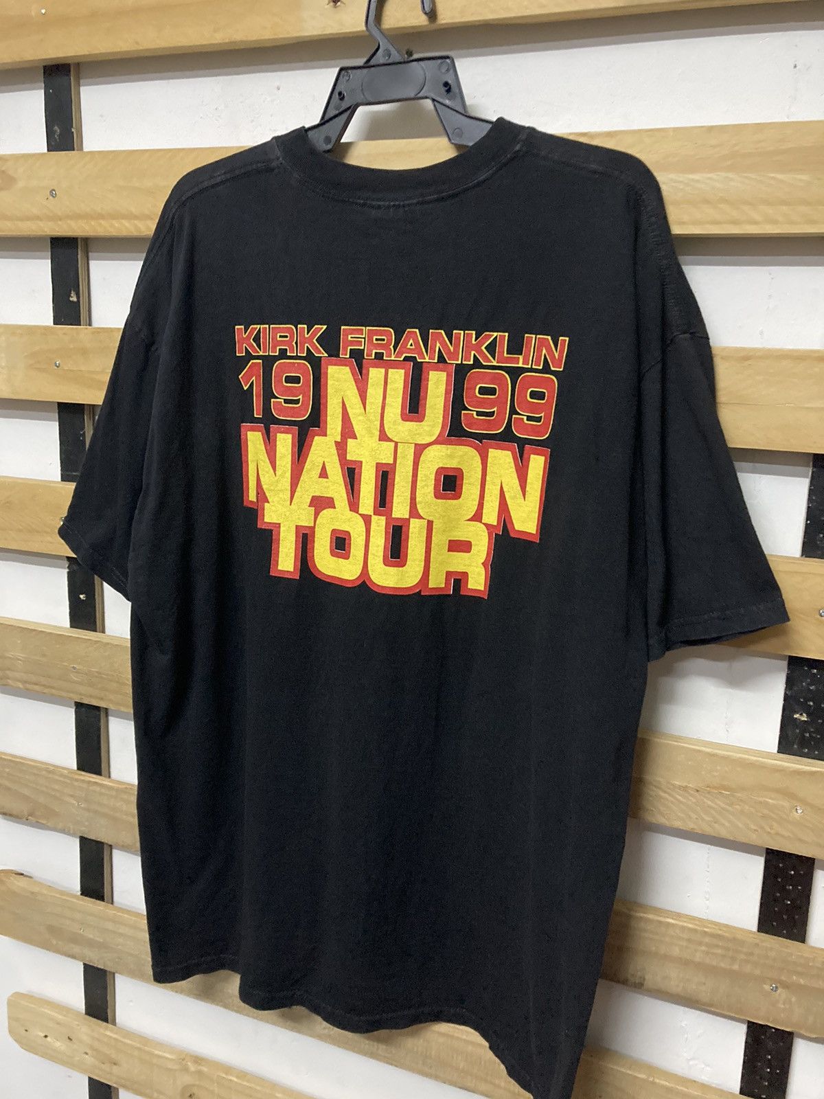 Band Tees Vintage 1999 Kirk Franklin NU Tour Tshirt Size US XXL / EU 58 / 5 - 6 Thumbnail