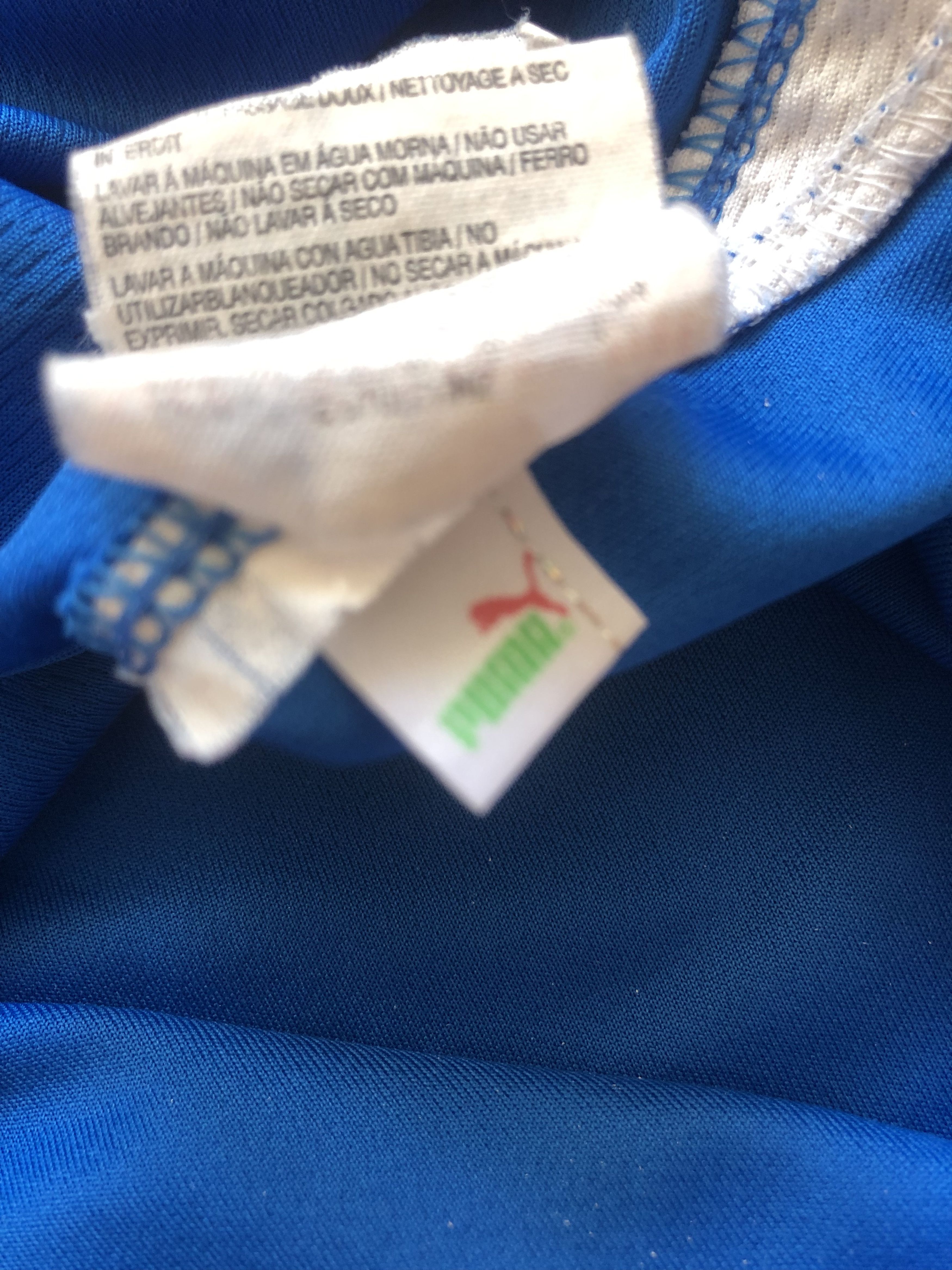 Puma TSG 1899 Hoffenheim football shirt 2009 Tee Drill y2k hype Size US XL / EU 56 / 4 - 9 Thumbnail