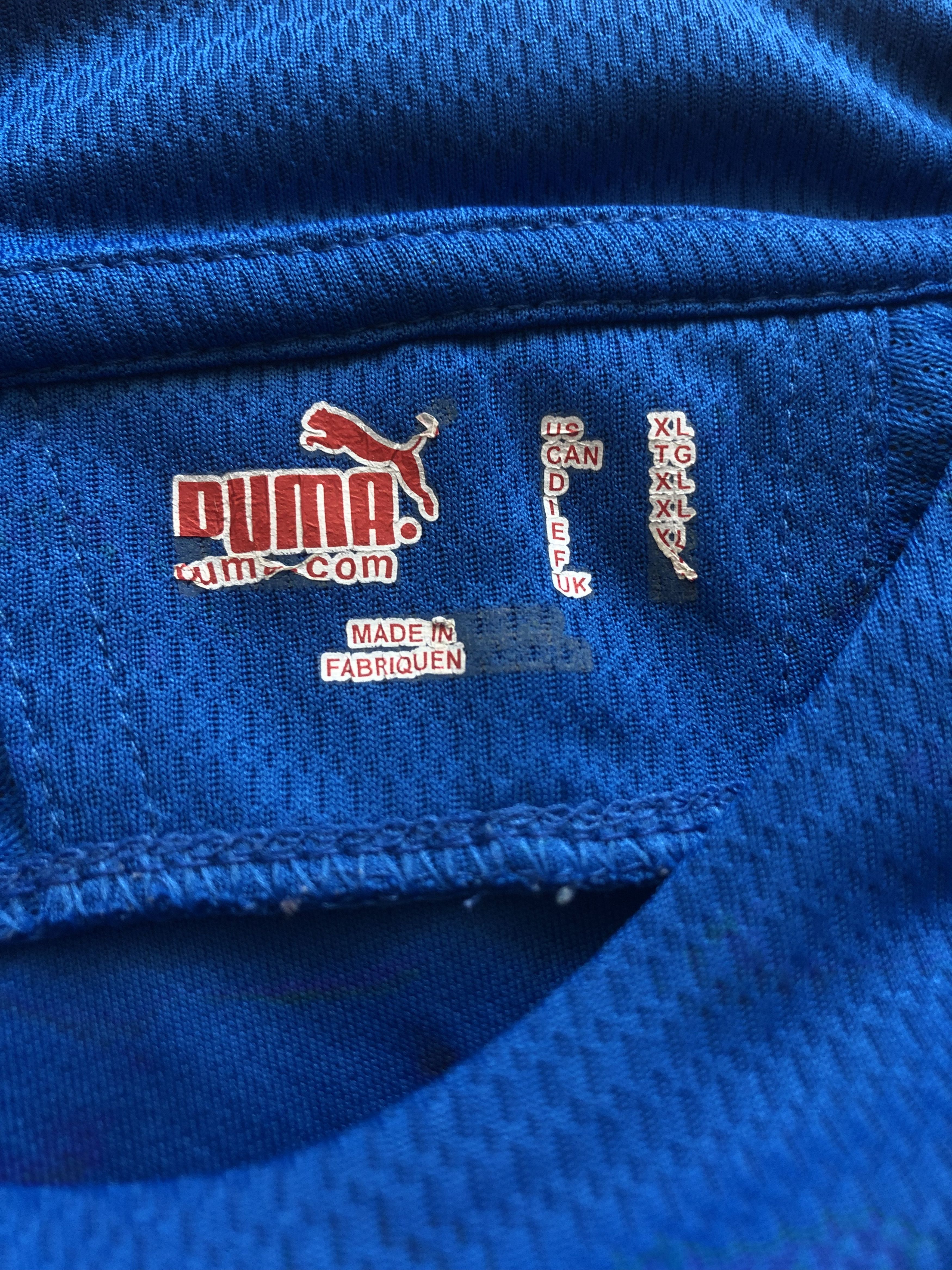 Puma TSG 1899 Hoffenheim football shirt 2009 Tee Drill y2k hype Size US XL / EU 56 / 4 - 6 Thumbnail