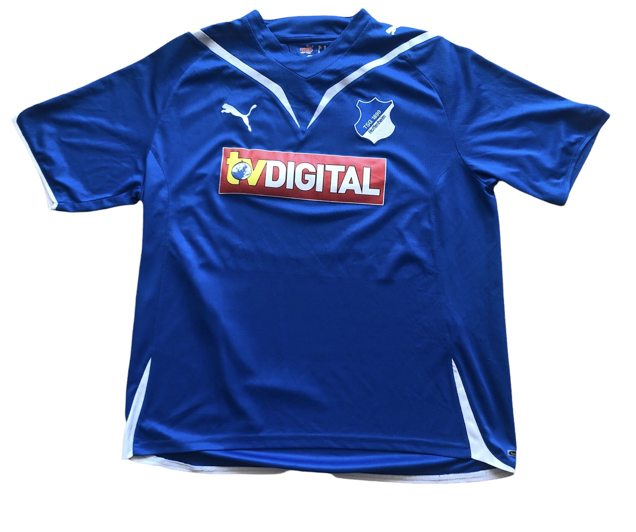 Puma TSG 1899 Hoffenheim football shirt 2009 Tee Drill y2k hype Size US XL / EU 56 / 4 - 1 Thumbnail