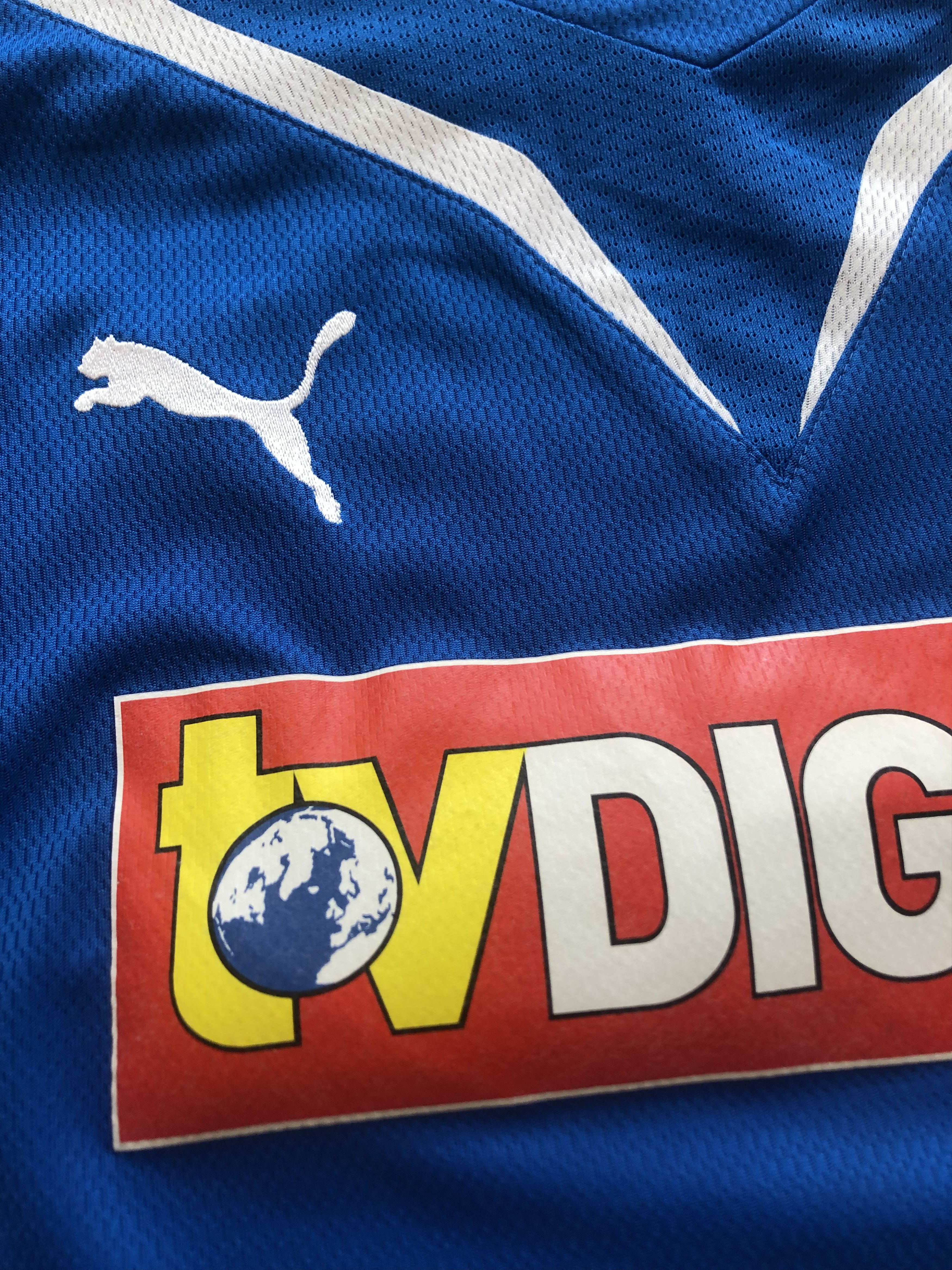 Puma TSG 1899 Hoffenheim football shirt 2009 Tee Drill y2k hype Size US XL / EU 56 / 4 - 4 Thumbnail