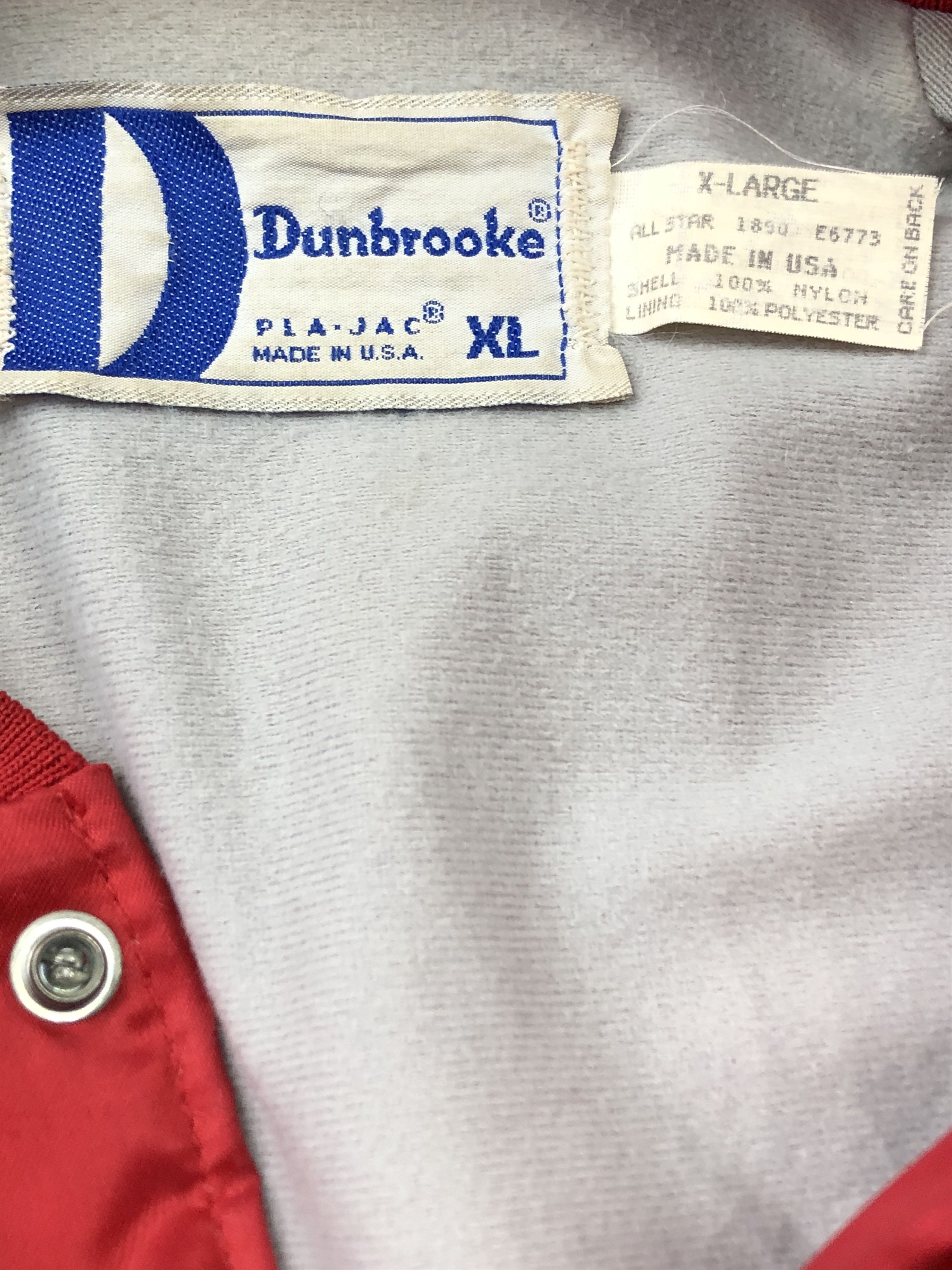 Dunbrooke × NFL × Vintage Vintage 1993 Tampa Bay Buccaneers Jacket Bomber Satin Size US XL / EU 56 / 4 - 10 Thumbnail