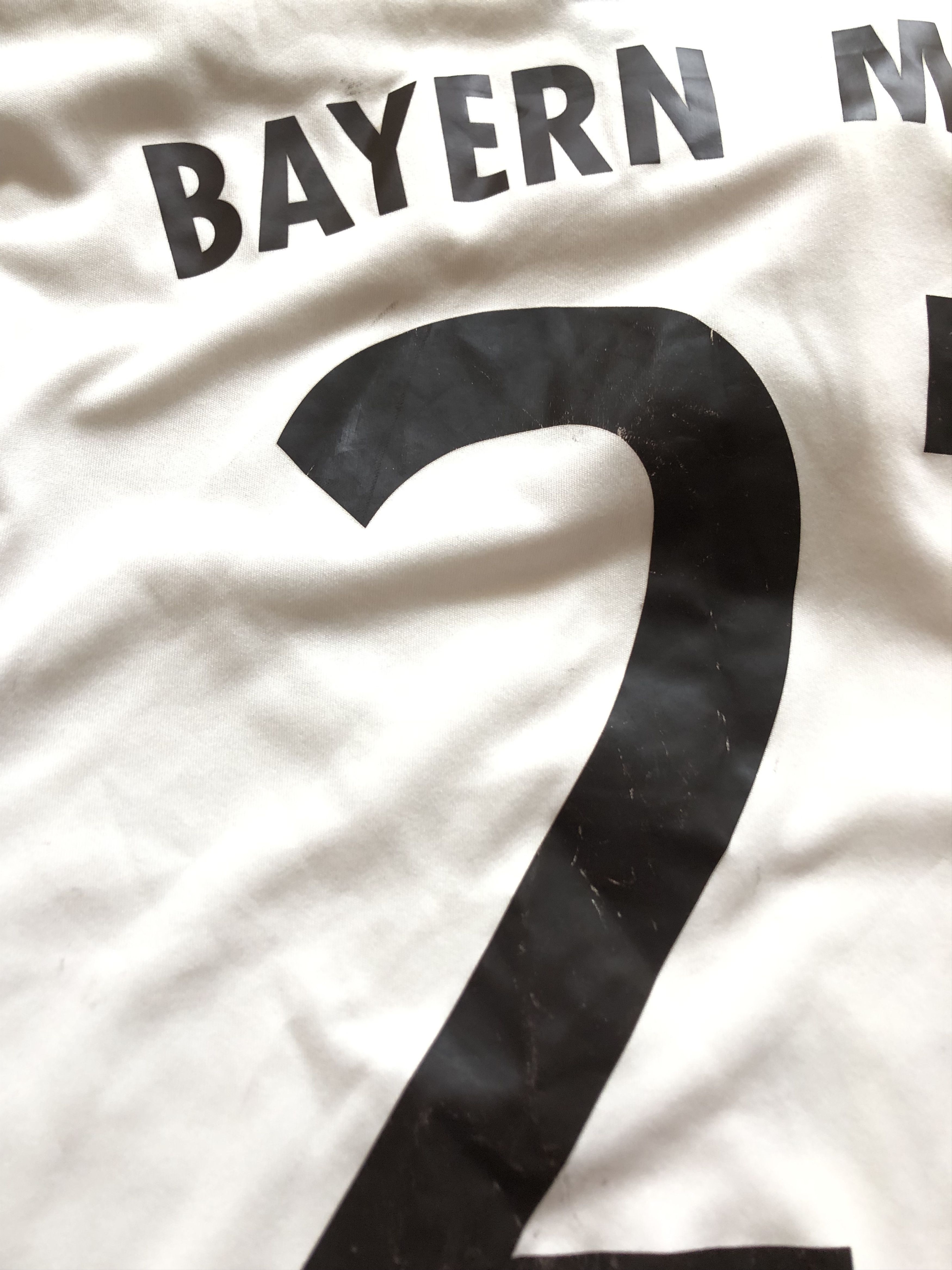 Adidas Bayern Munich football shirt 2013 #27 Alaba Tee Drill y2k Size US M / EU 48-50 / 2 - 16 Thumbnail