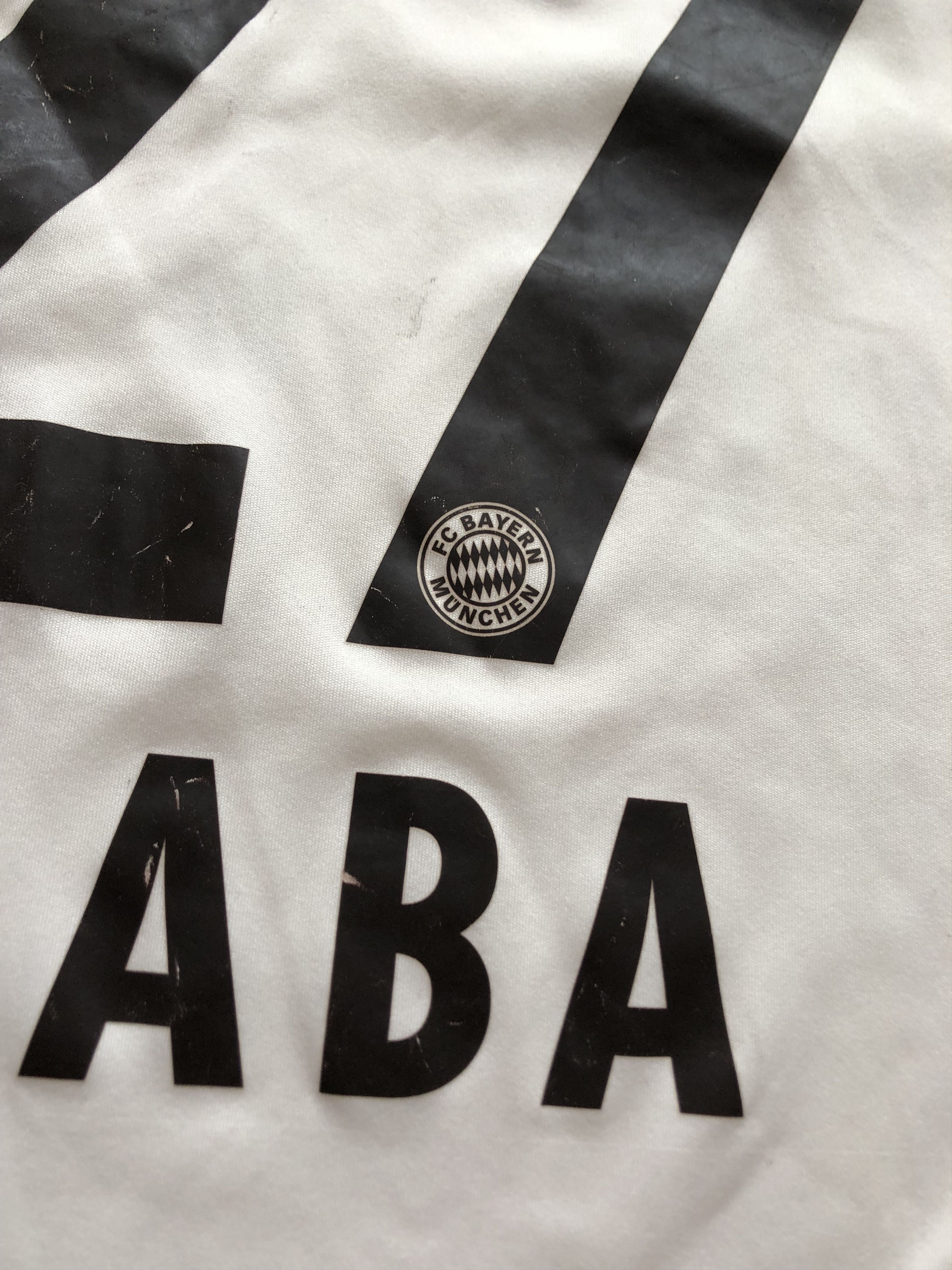 Adidas Bayern Munich football shirt 2013 #27 Alaba Tee Drill y2k Size US M / EU 48-50 / 2 - 15 Thumbnail