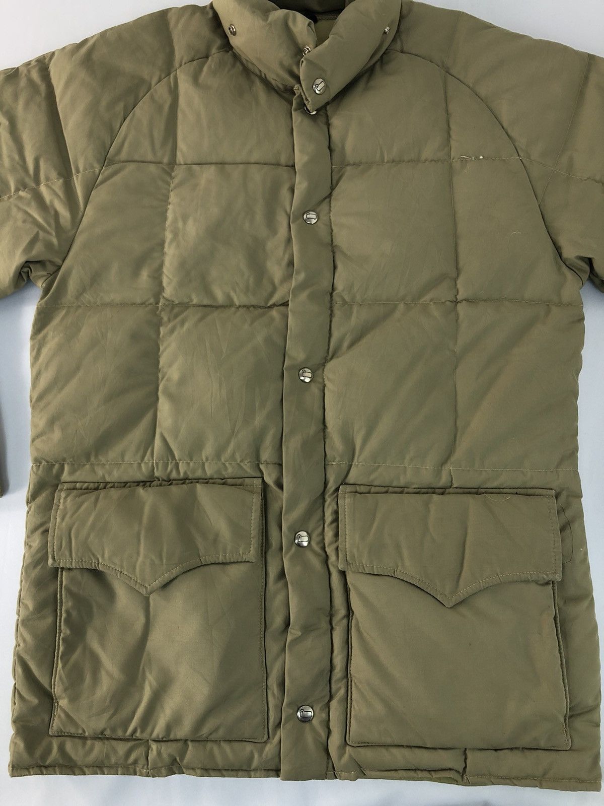 Woolrich Woolen Mills 90s Woolrich Puffer Jacket Big Front Pocket Zip Up Design Size US M / EU 48-50 / 2 - 3 Thumbnail